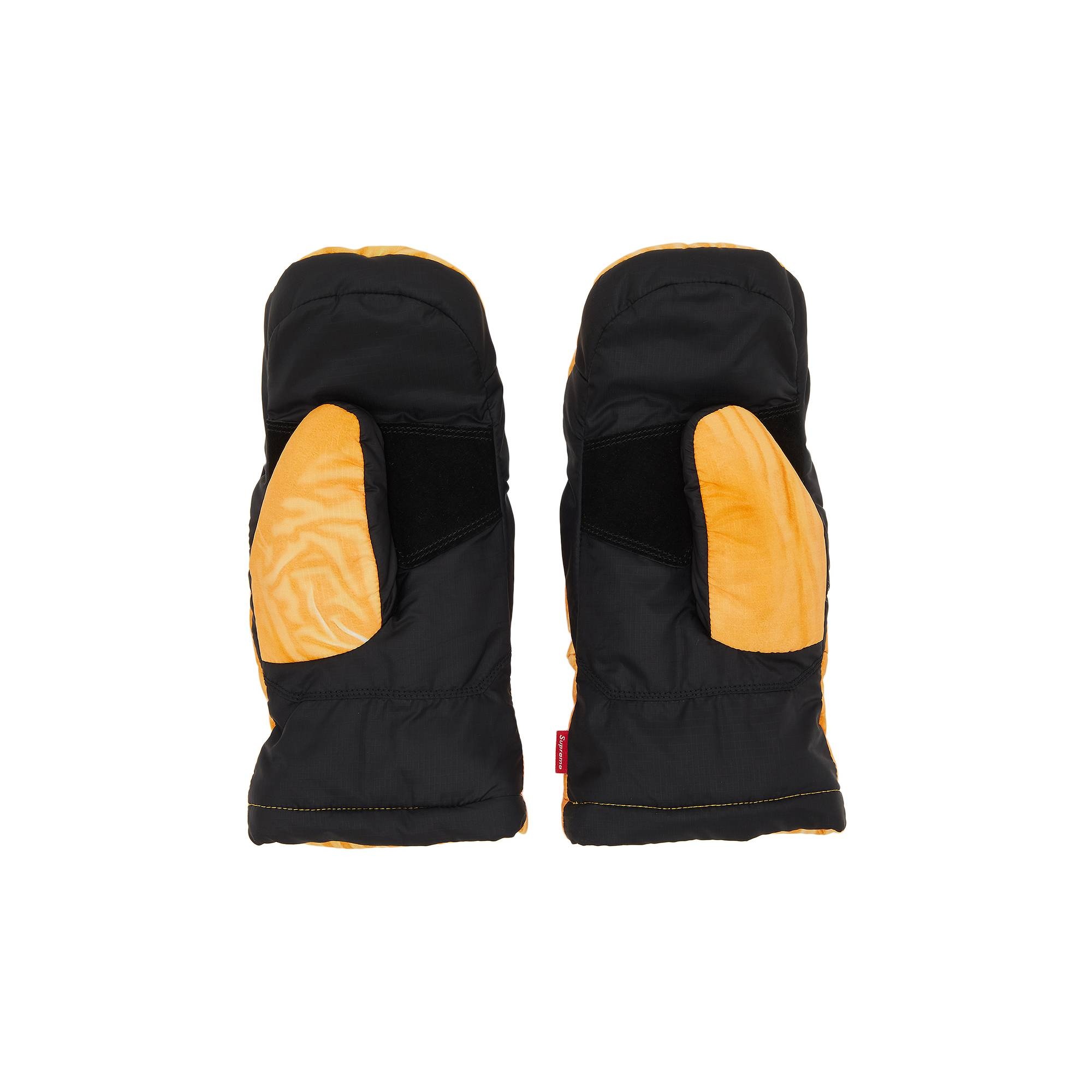 Supreme x The North Face Printed Montana Mitt 'Yellow' - 2