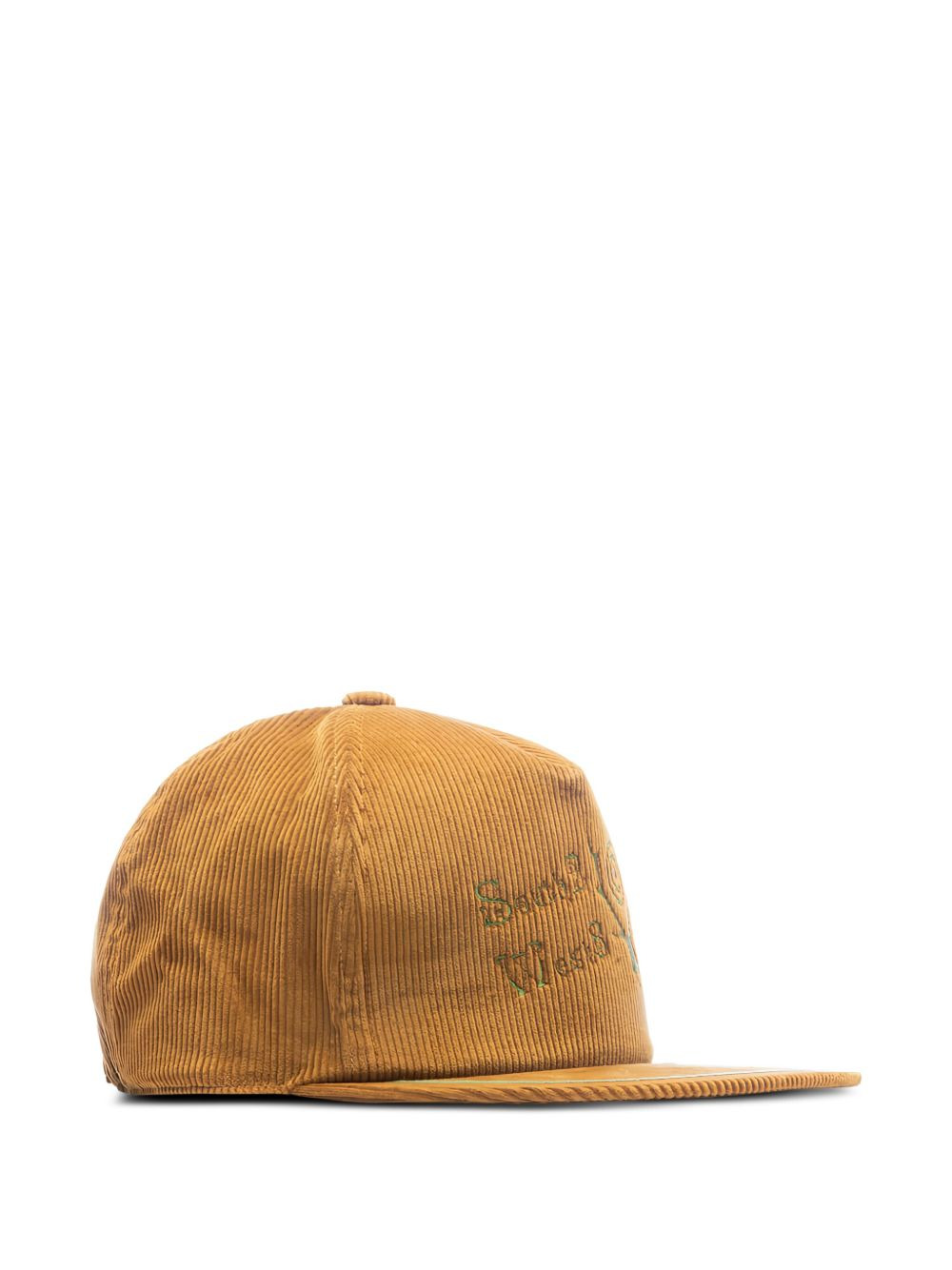 embroidered trucker cap - 2
