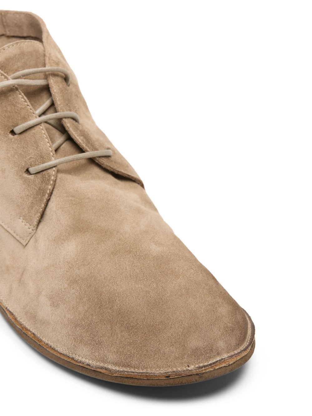 Marsell lace up suede ankle boots REVERSIBLE