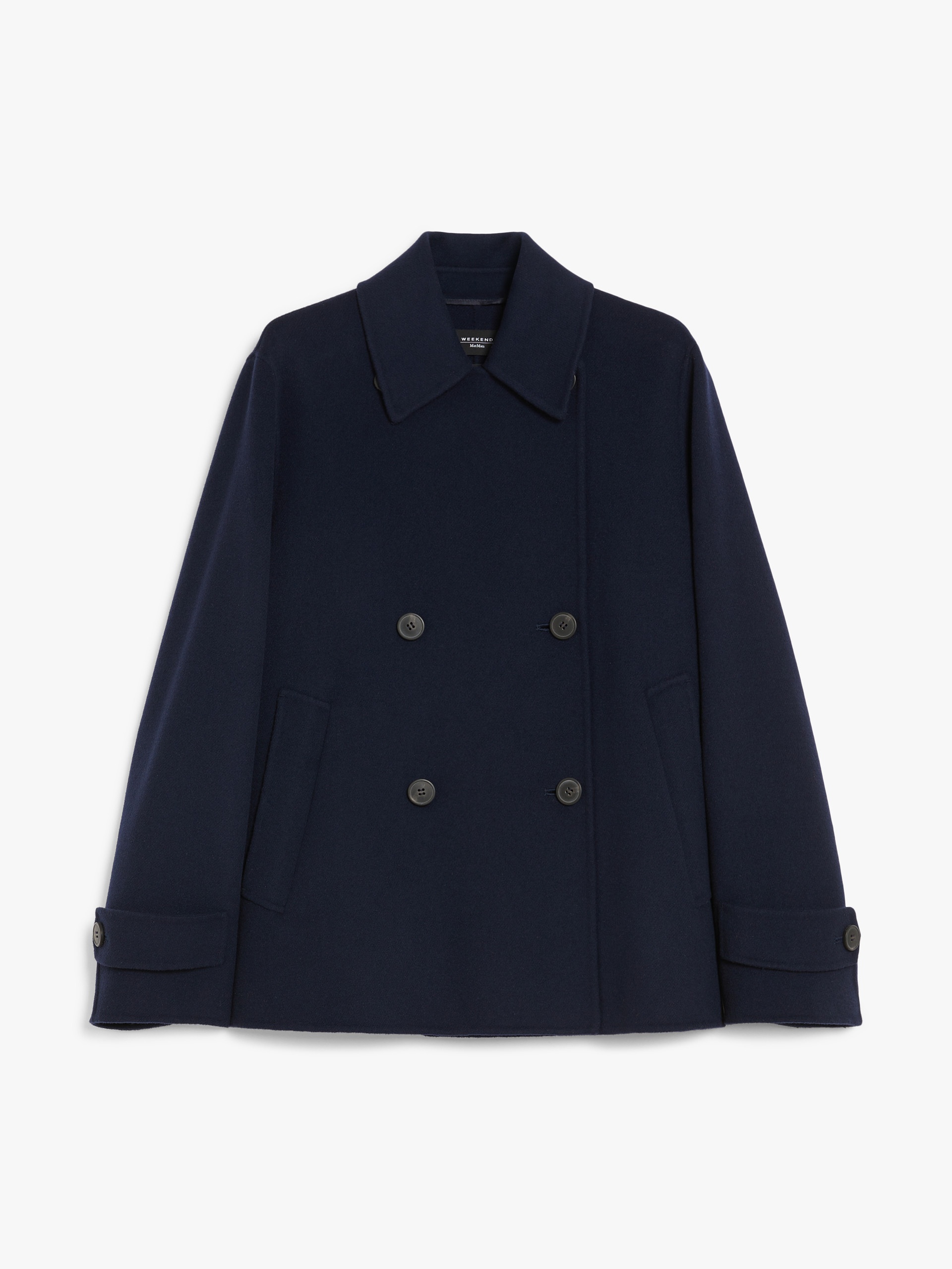 AFONE Double-sided wool double-breasted pea coat - 1