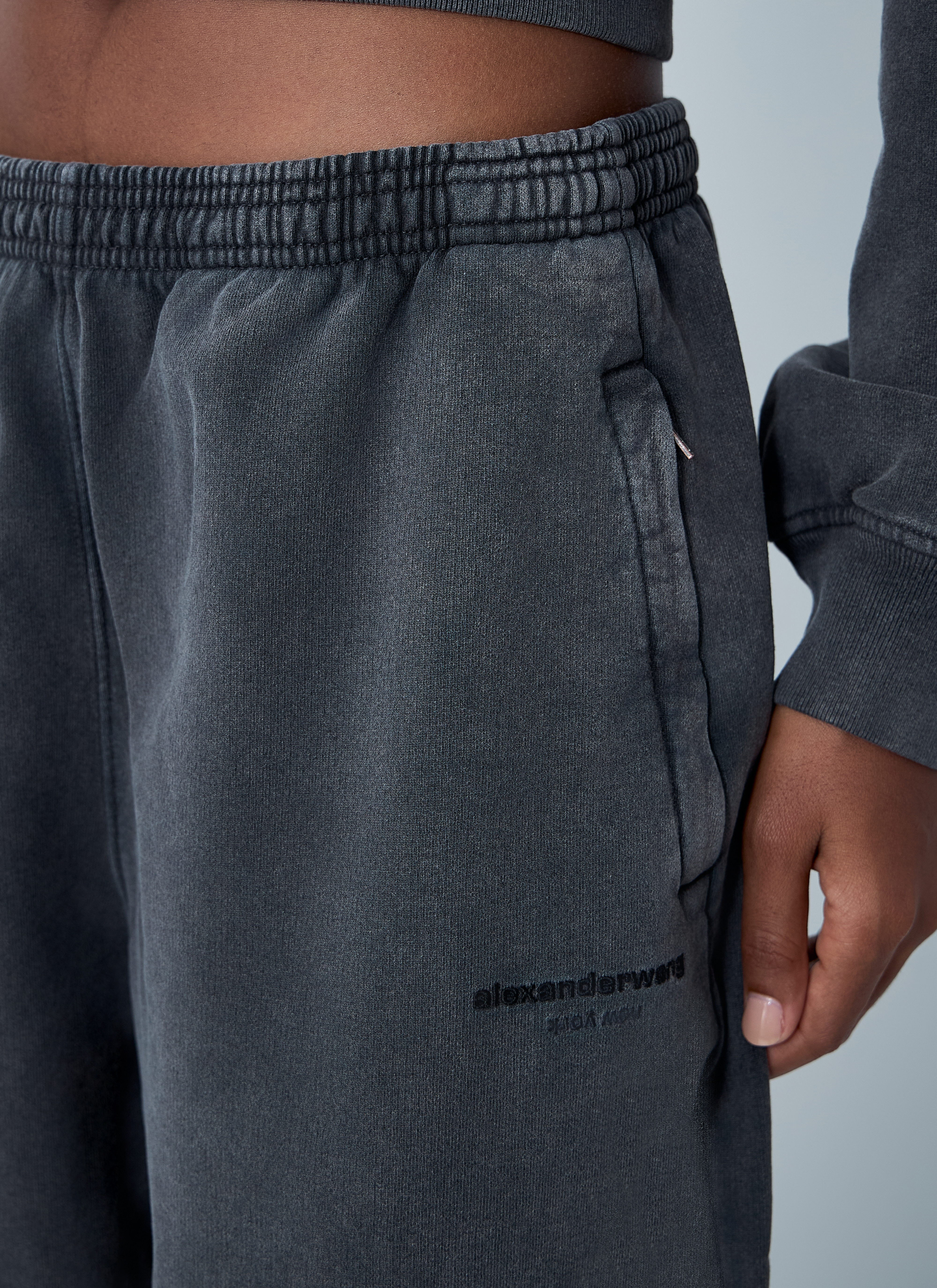 Alexander Wang Women Logo Motfi Track Pants - 5