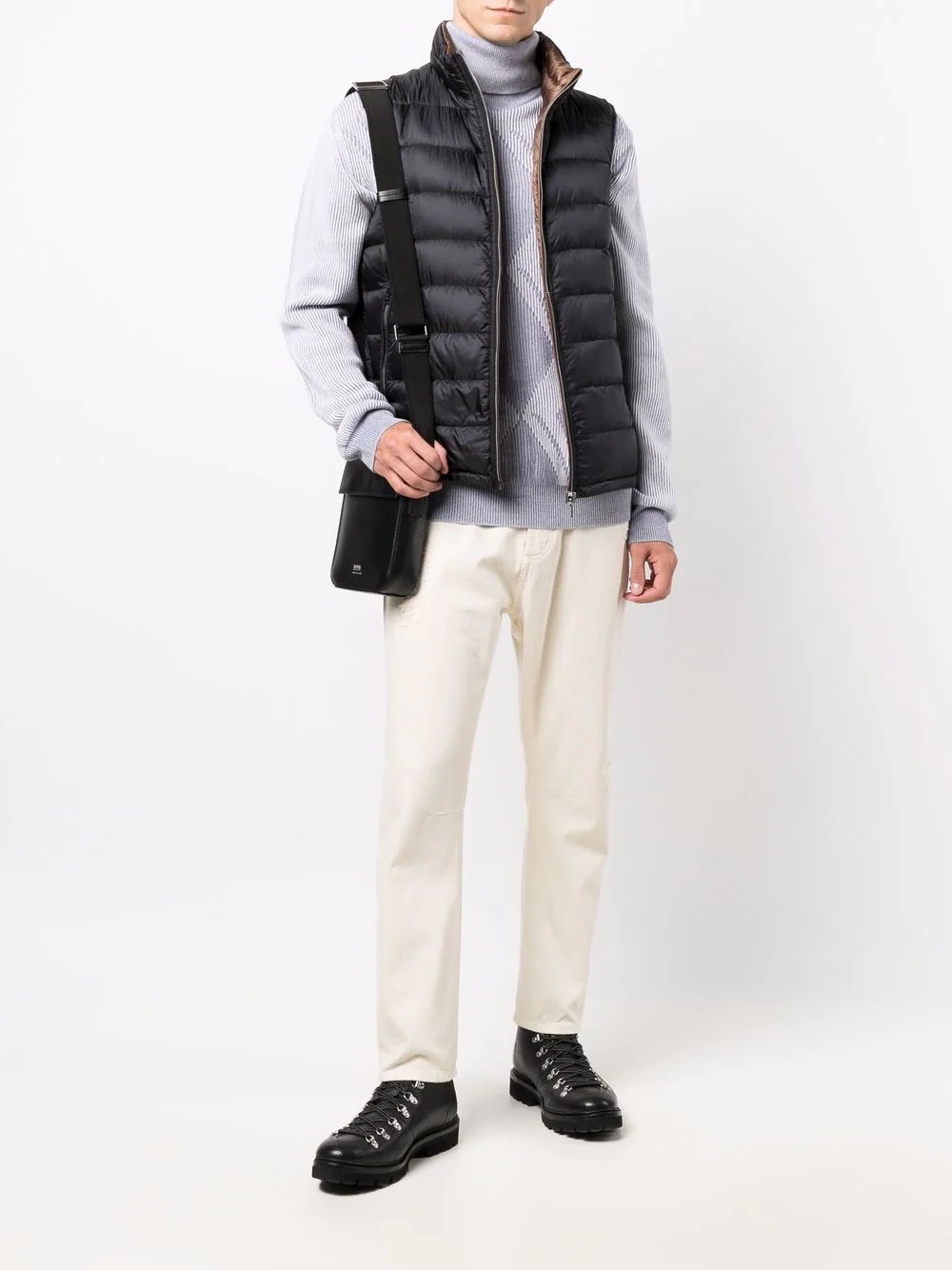 reversible padded gilet jacket - 2