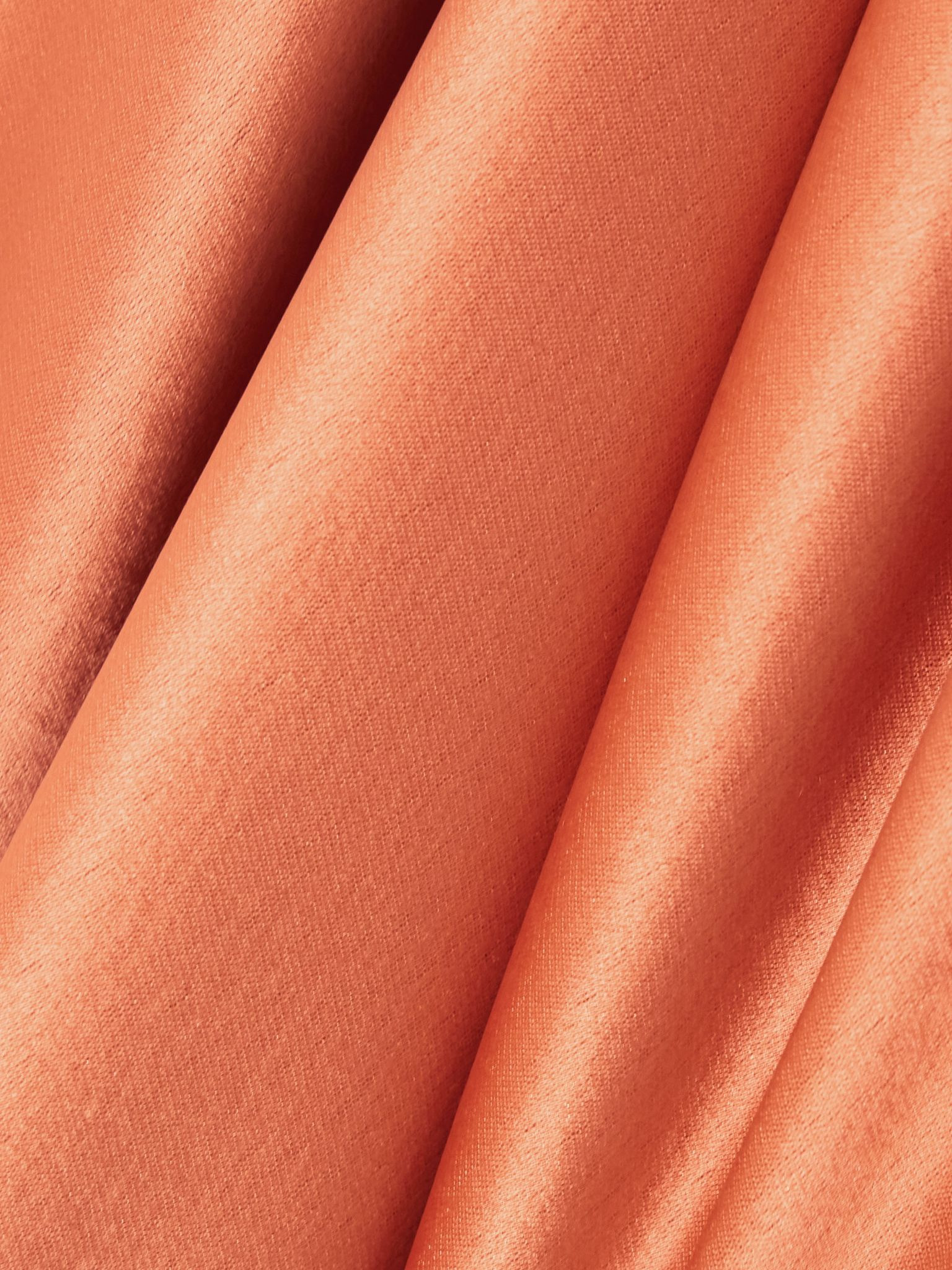 Sienna halterneck satin mini dress Coral - 4