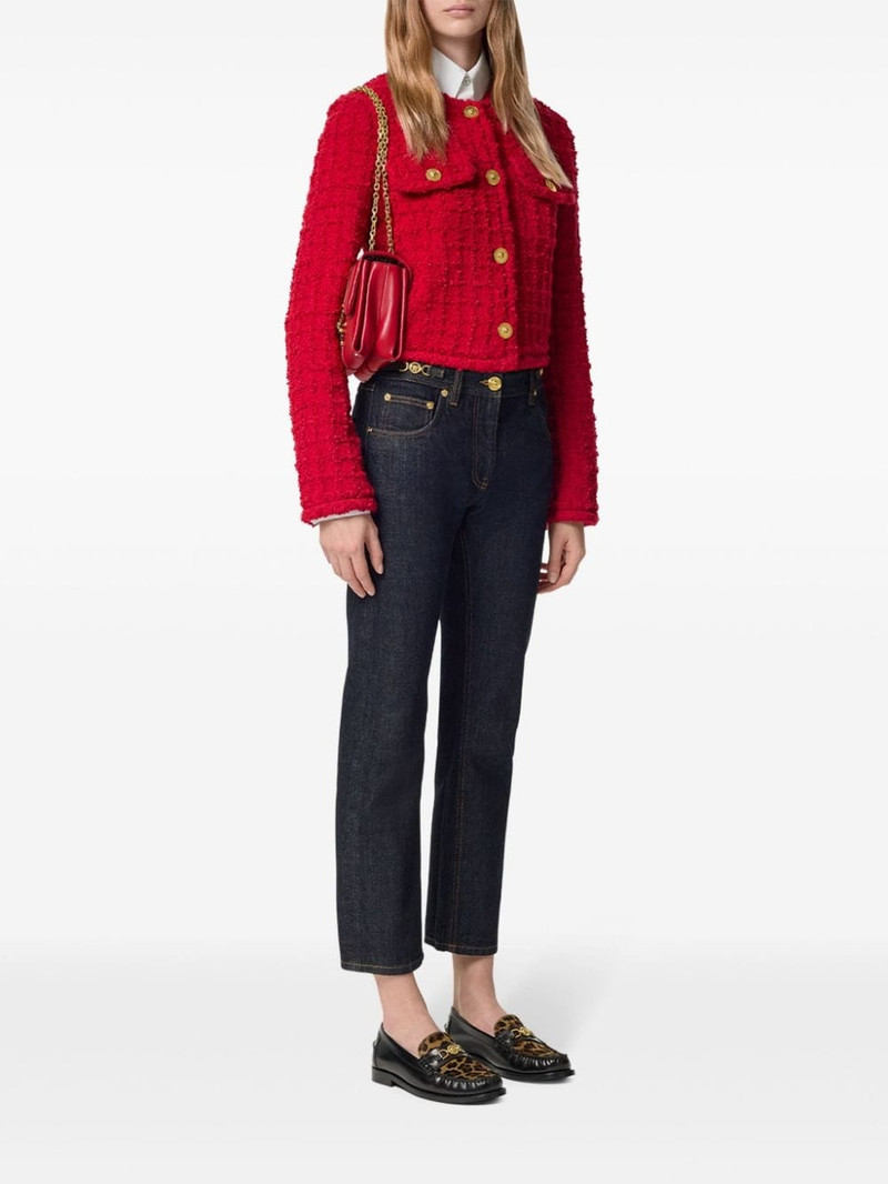 VERSACE tweed jacket outlook