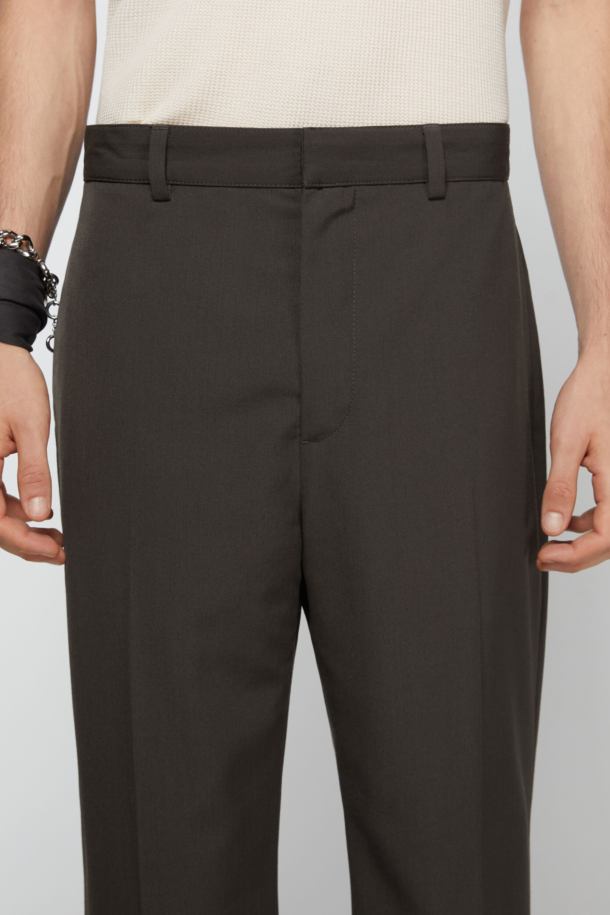 Tailored trousers - Cacao brown - 5