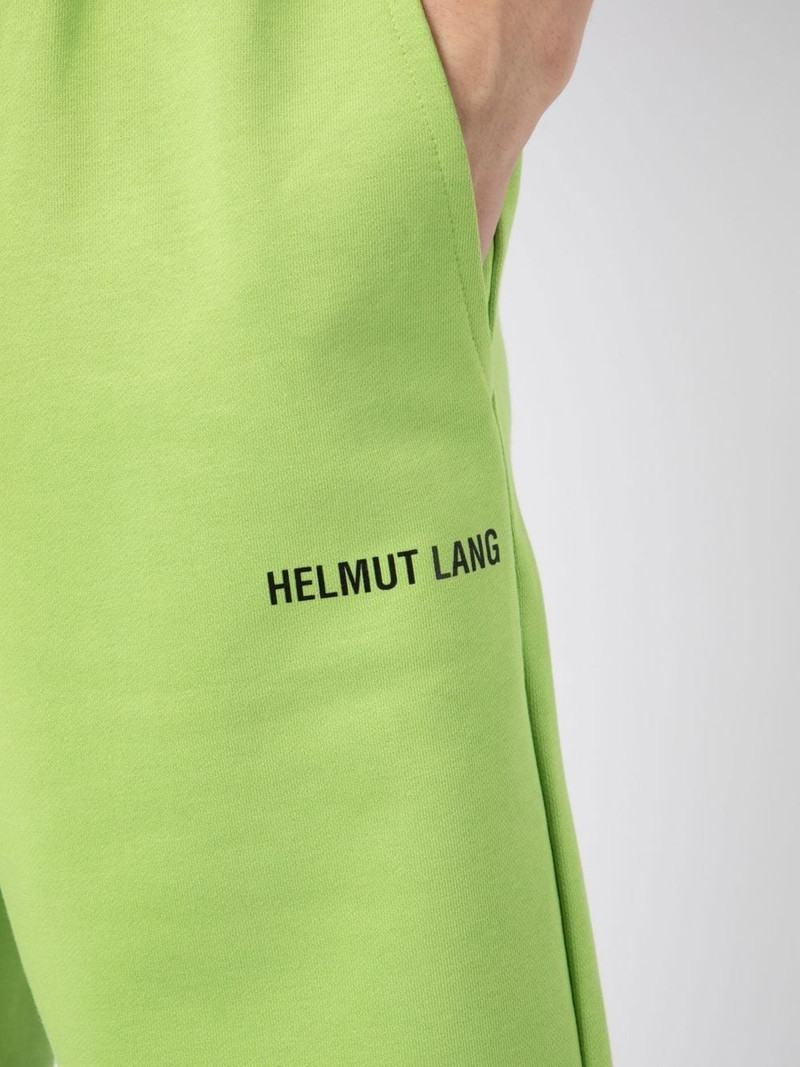 logo-print cotton track shorts 5