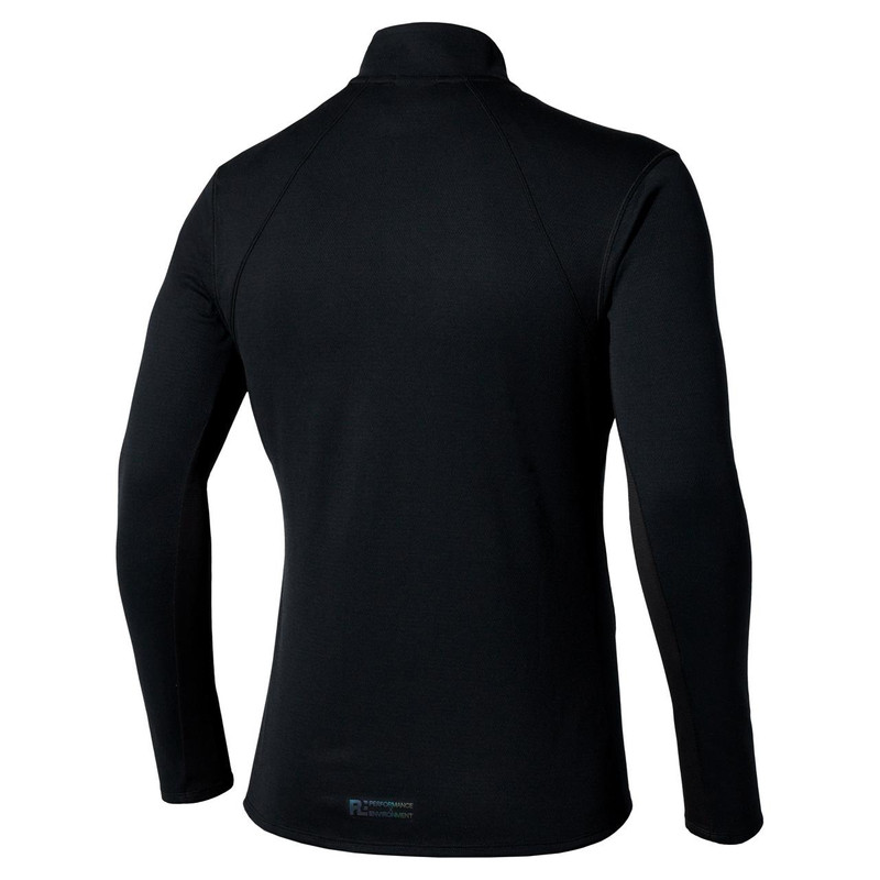 Mizuno Men's Tech Thermal Charge Breath Thermo Half Zip Long Sleeve Tee outlook