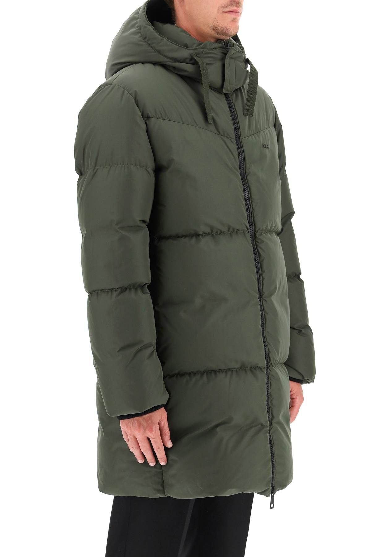 JEREMY LONG RIPSTOP DOWN JACKET - 3