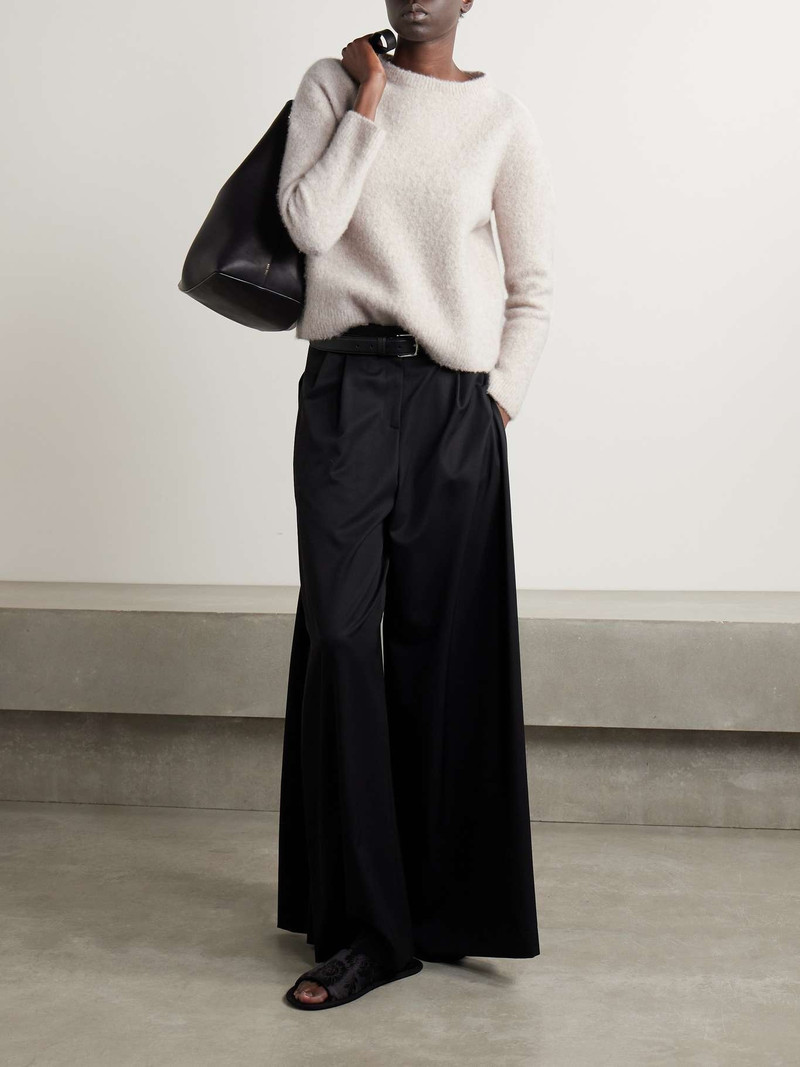 The Row Gouli brushed cashmere and silk-blend sweater outlook