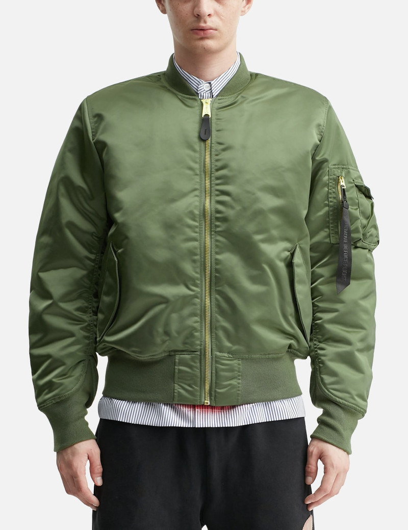 ALPHA INDUSTRIES MA-1 BASE FLIGHT BOMBER JACKET outlook