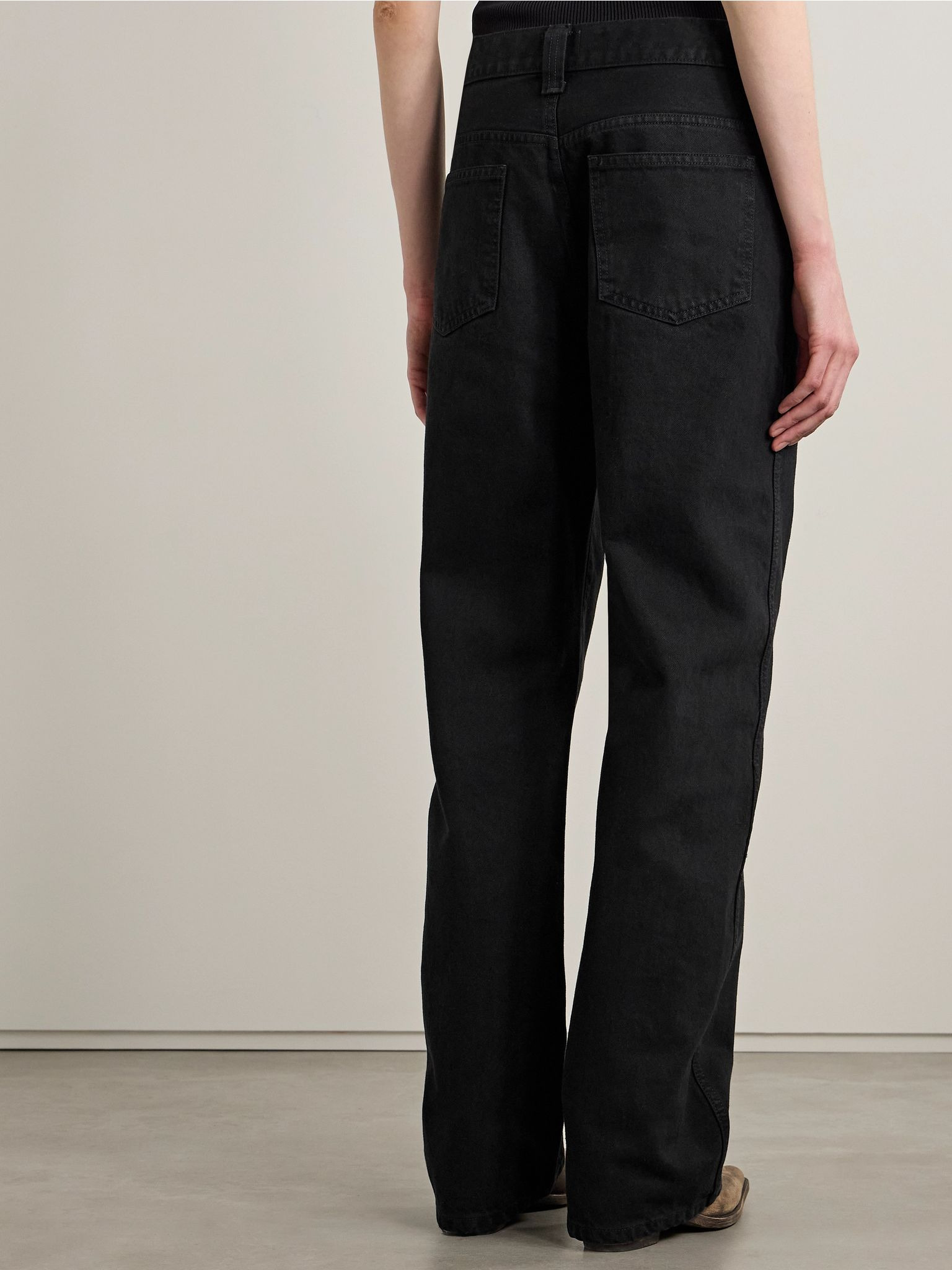 Bonnie mid-rise boyfriend jeans Black - 4