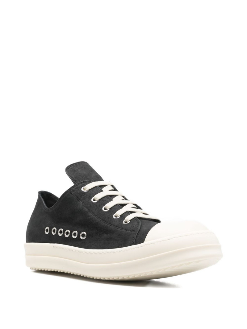 Rick Owens leather sneakers outlook