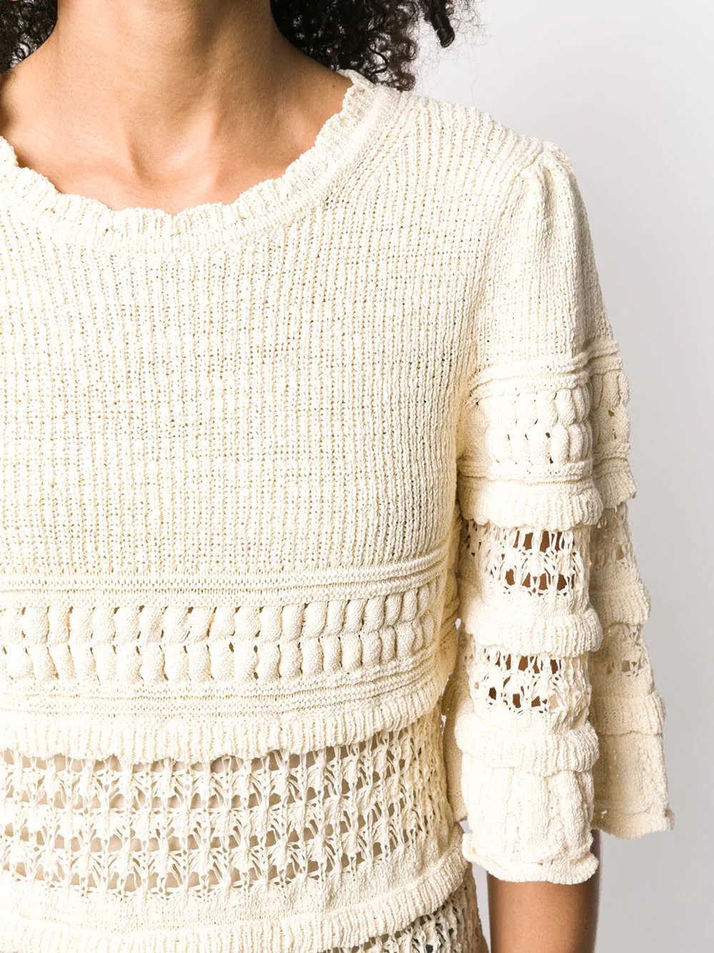 Friza crochet-knit jumper - 5