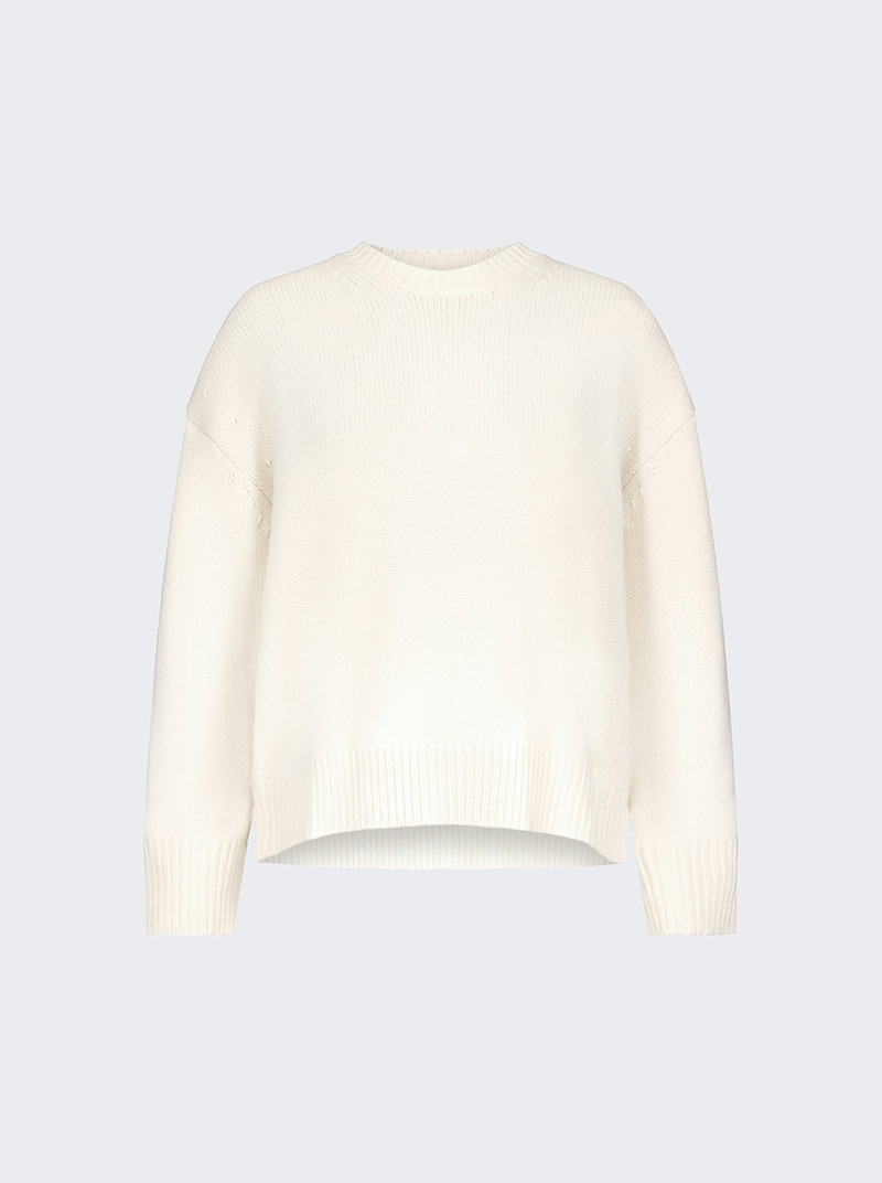 Pia Oversized Cashmere Sweater Ivory 1