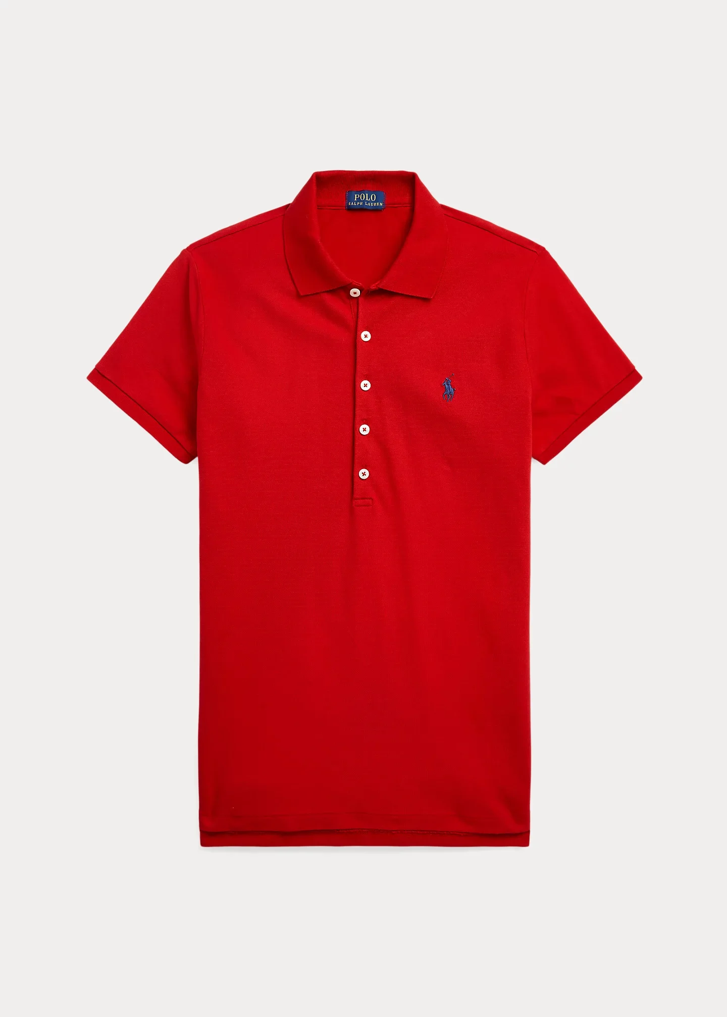 Slim Fit Stretch Polo Shirt - 1