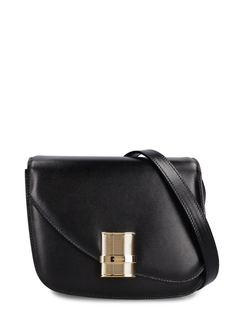 Small Oyster Flap leather shoulder bag - 1