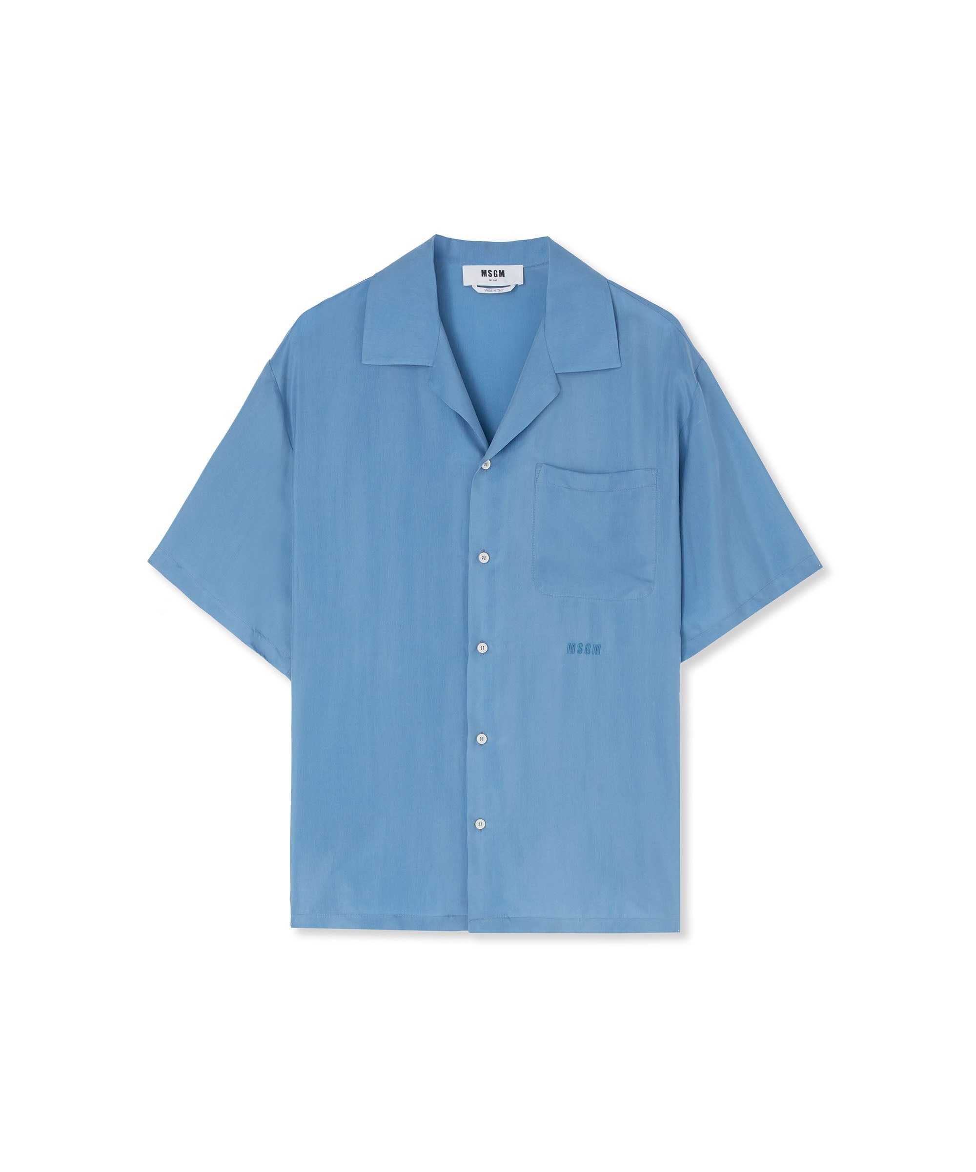 Cupro bowling shirt - 1