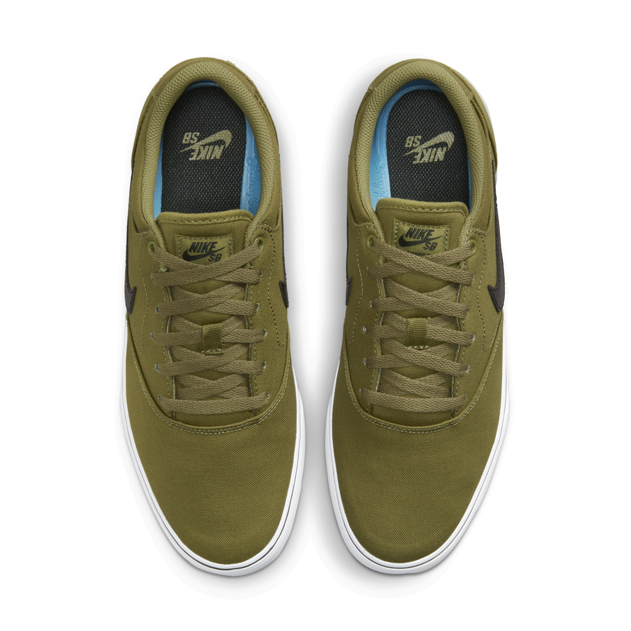 Unisex Nike SB Chron 2 Canvas Skate Shoes - 4