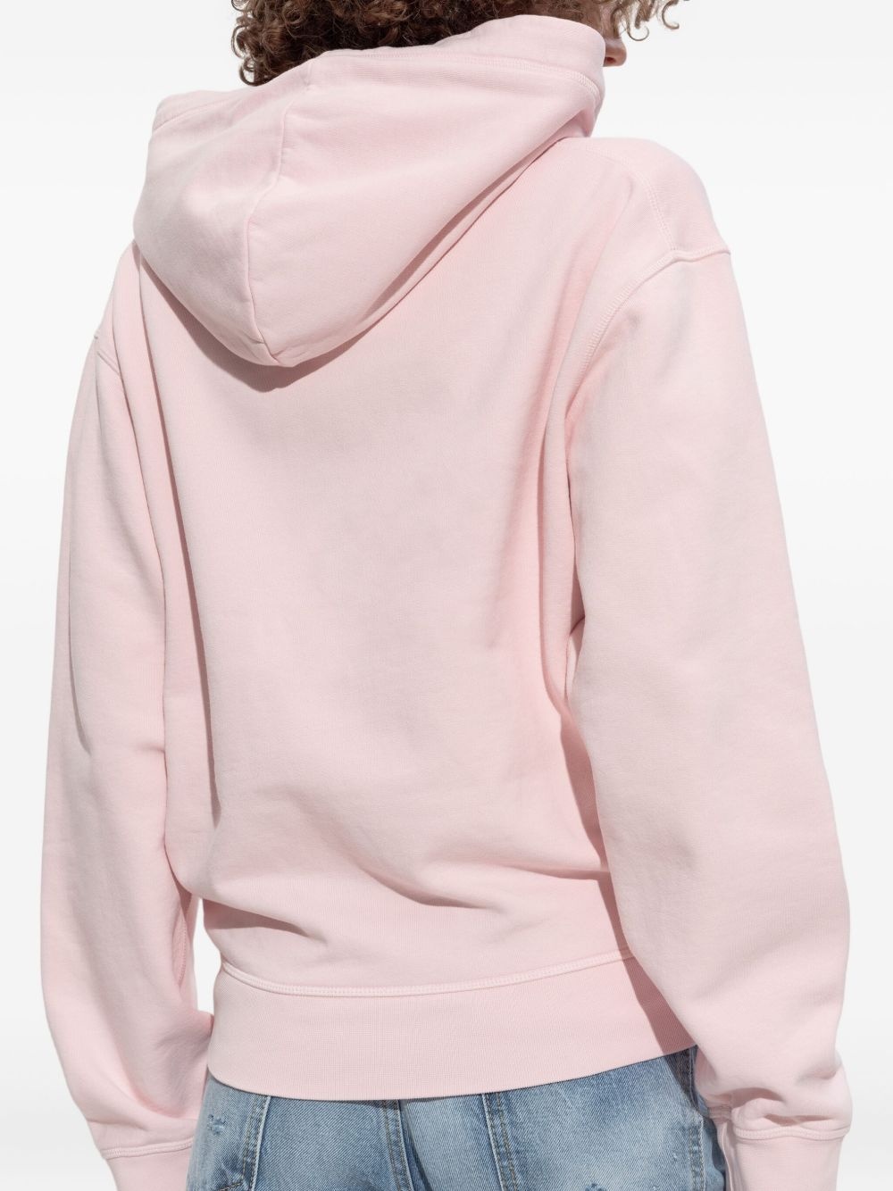 logo-print hoodie - 4