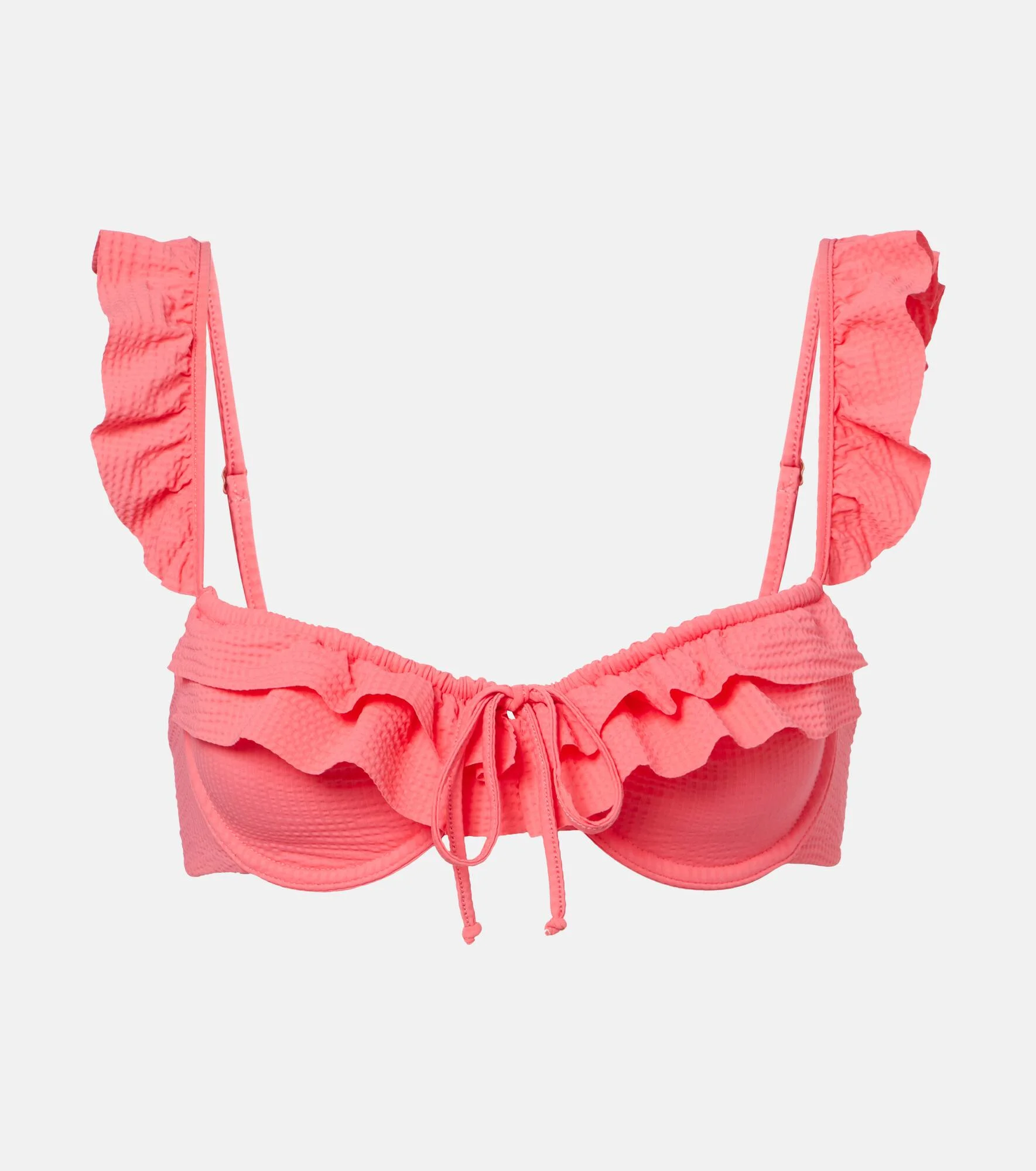 Seraphine ruffled bikini top - 1