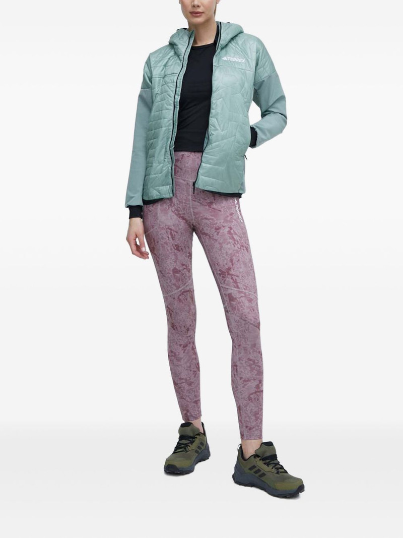 adidas quilted hooded jacket outlook