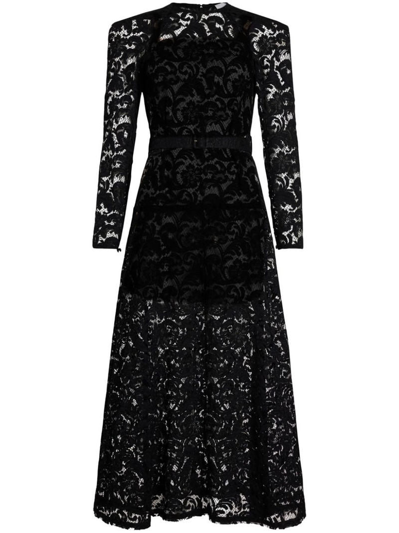 floral-lace organic cotton dress 1