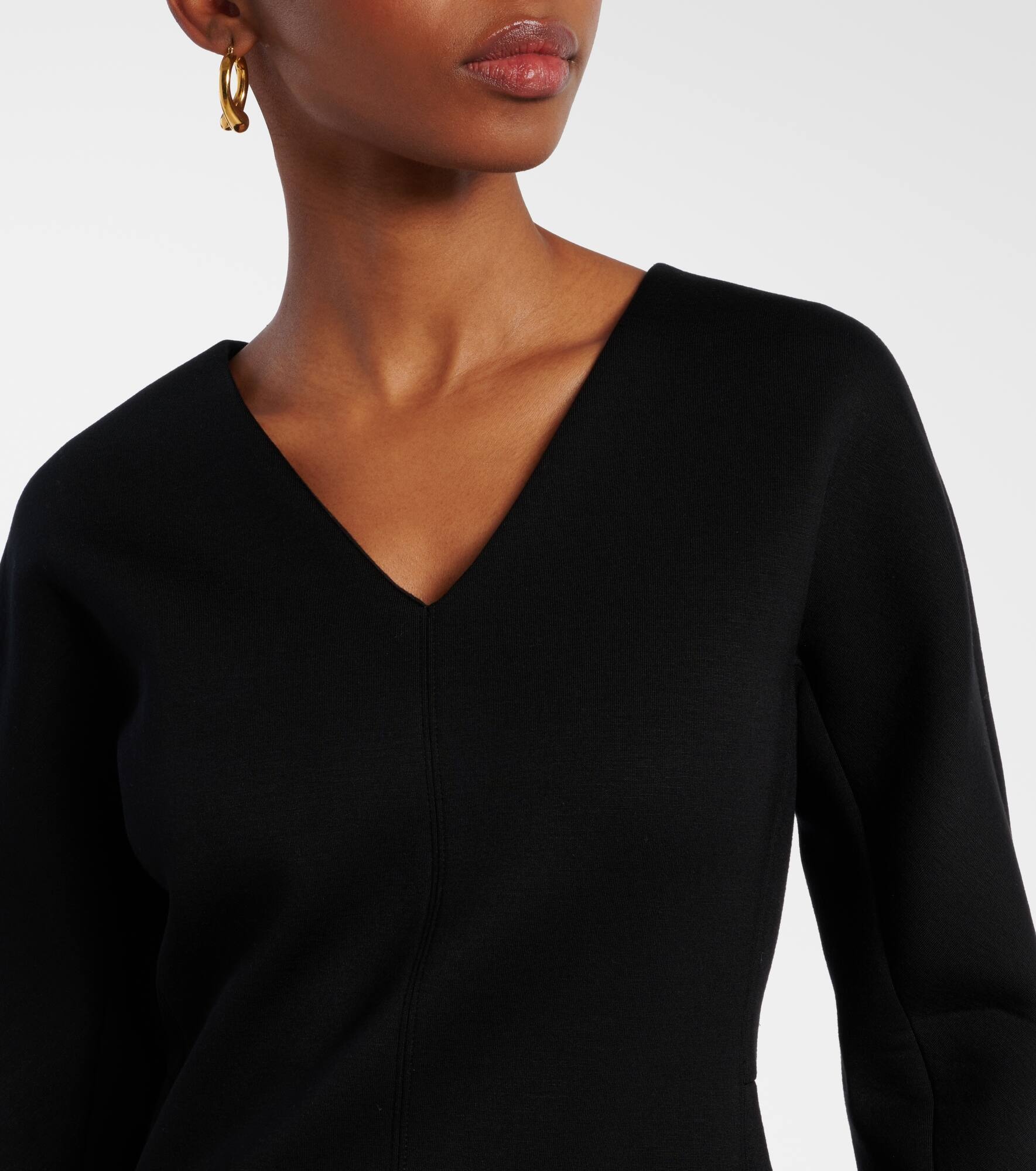 Midas jersey midi dress - 4