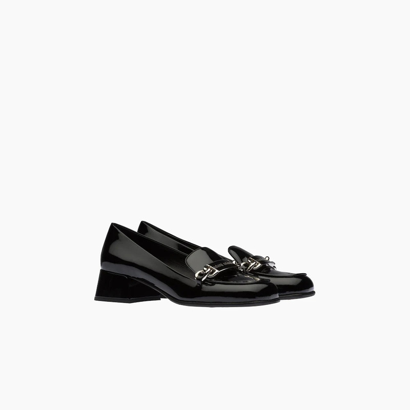 Patent leather loafers 1