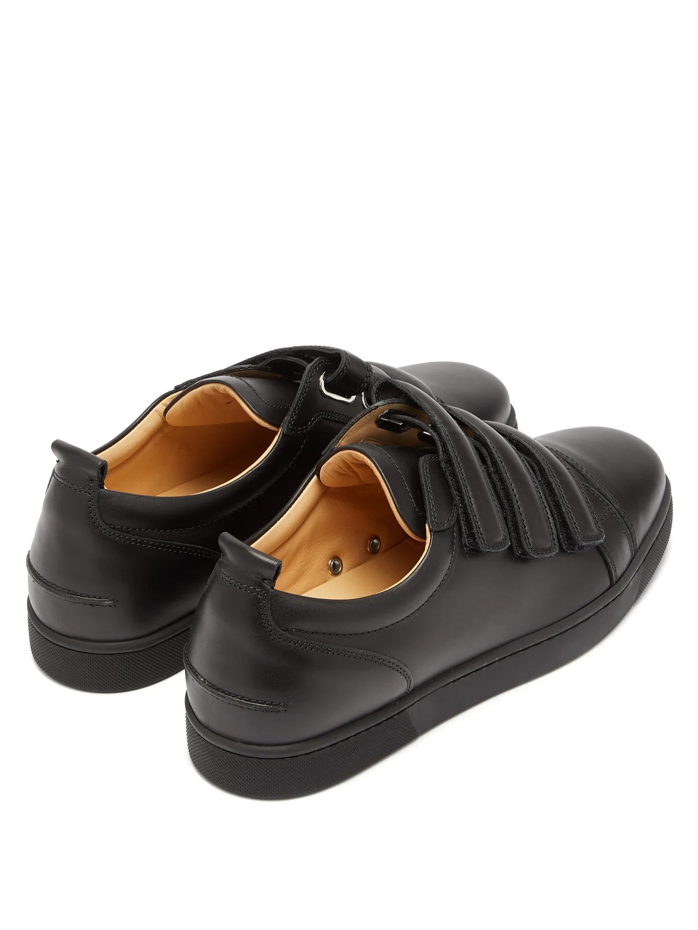 Kiddo Velcro leather trainers - 4