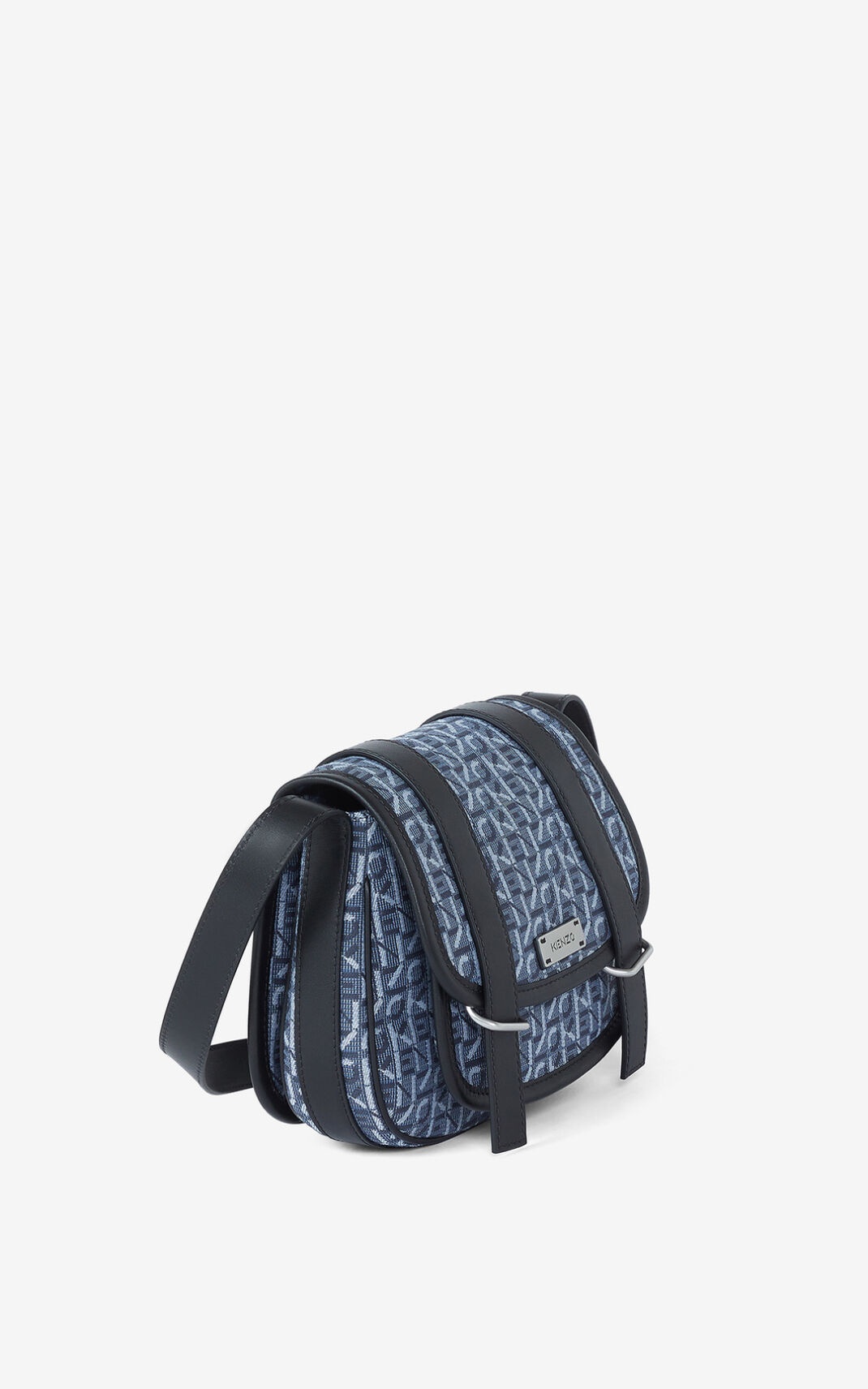 Small jacquard Courier messenger bag - 3