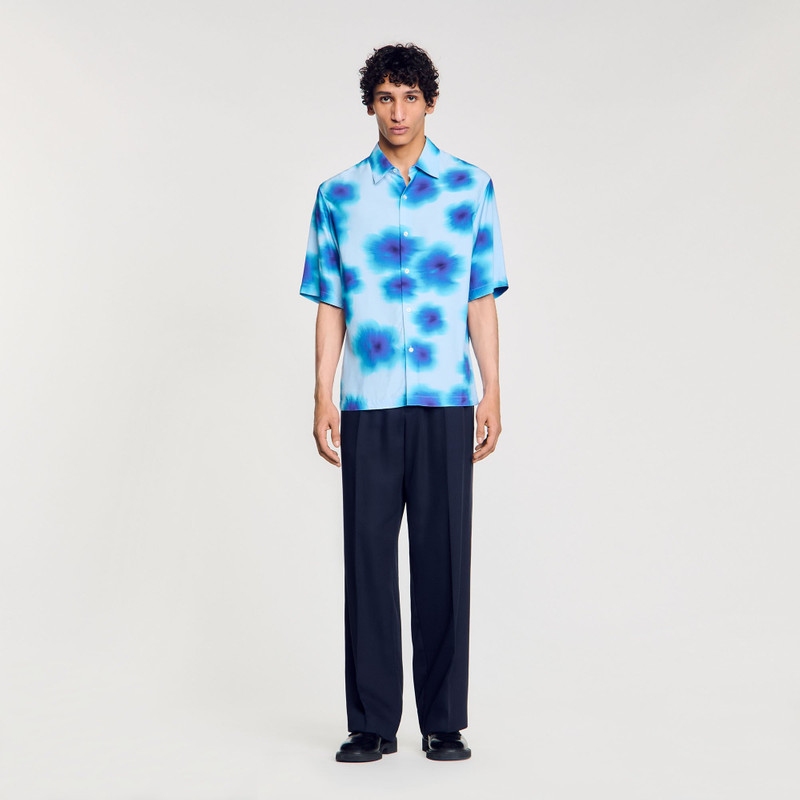 Sandro FLORAL MOTIF SHIRT outlook