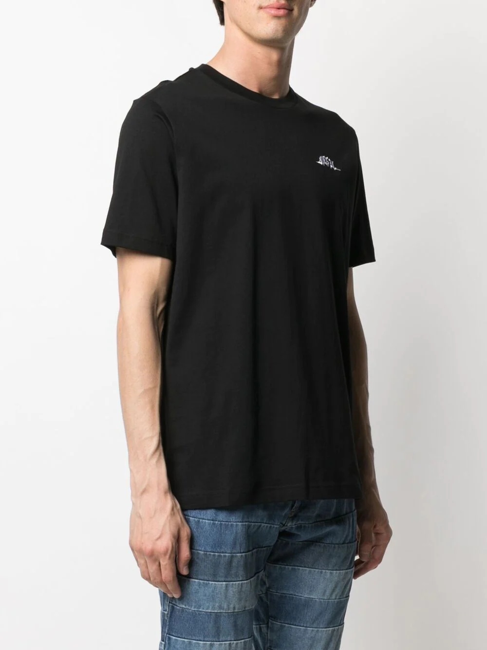 embroidered logo cotton T-shirt - 4