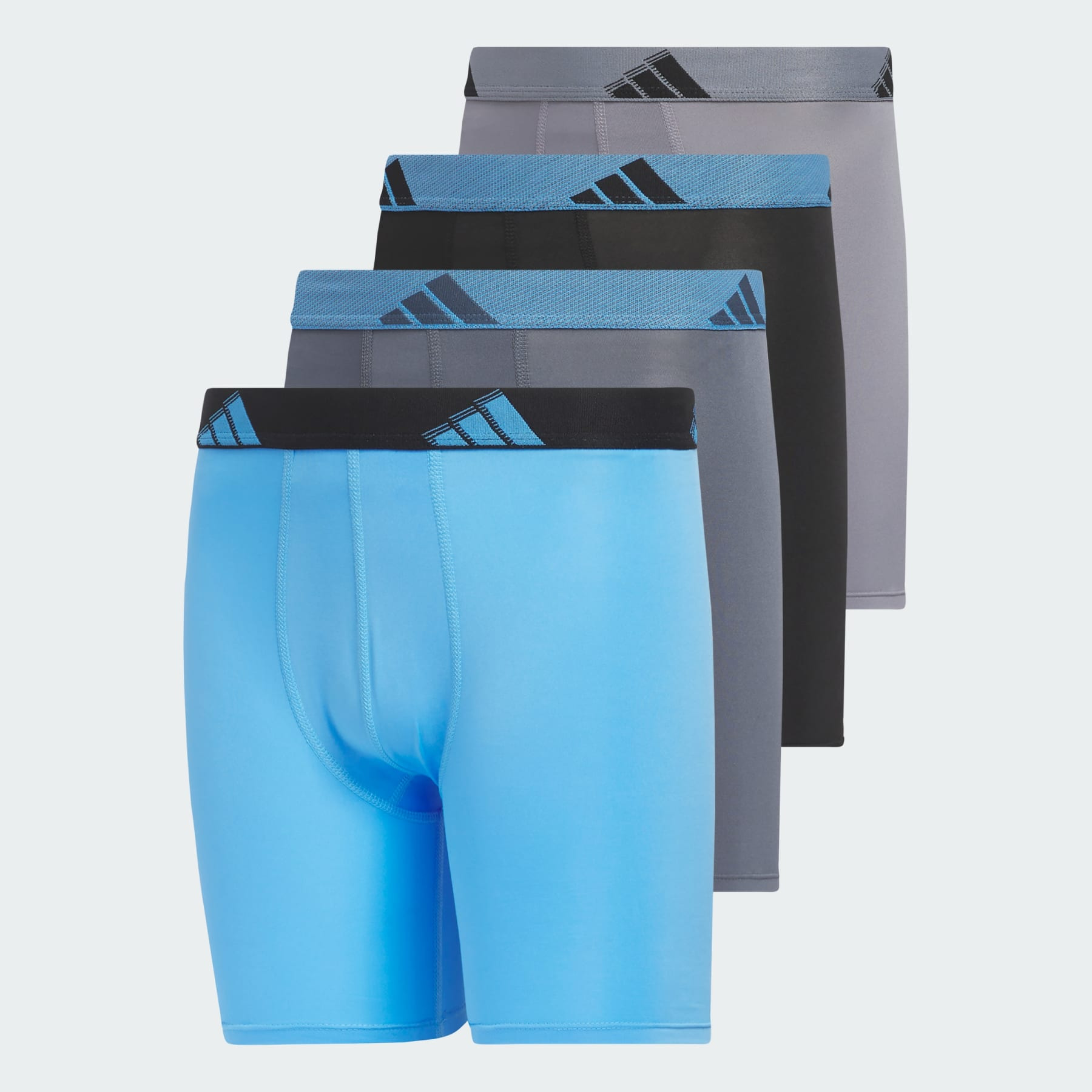Microfiber 4-Pack Long Boxer Briefs Kids - 1