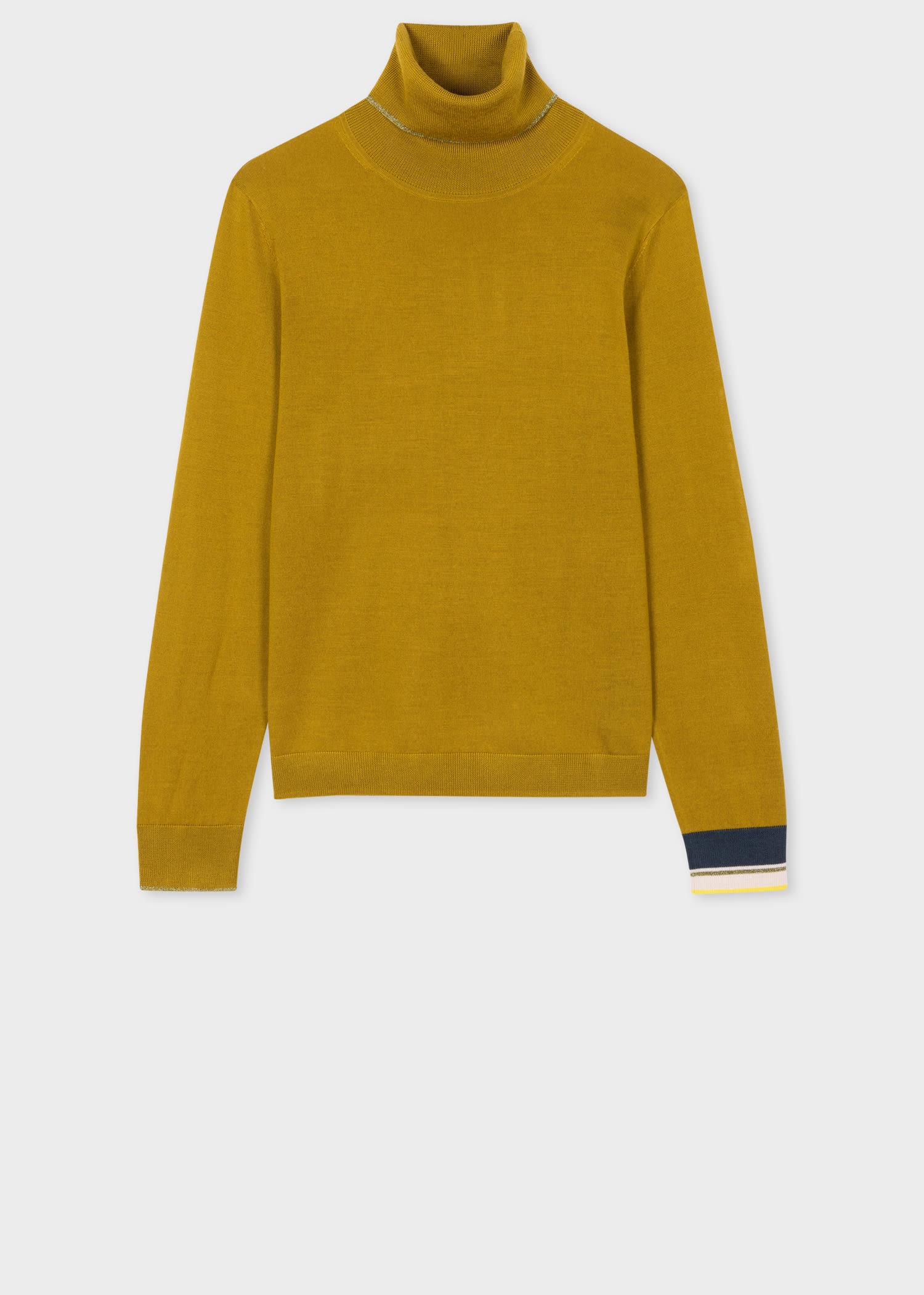 Wool-Blend Roll Neck Sweater - 1