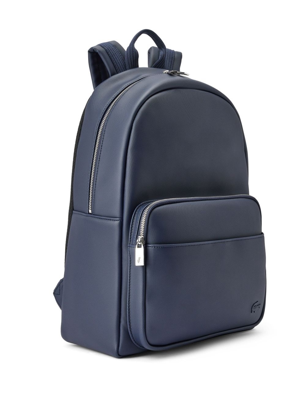 logo-appliquÃ© faux-leather backpack - 3