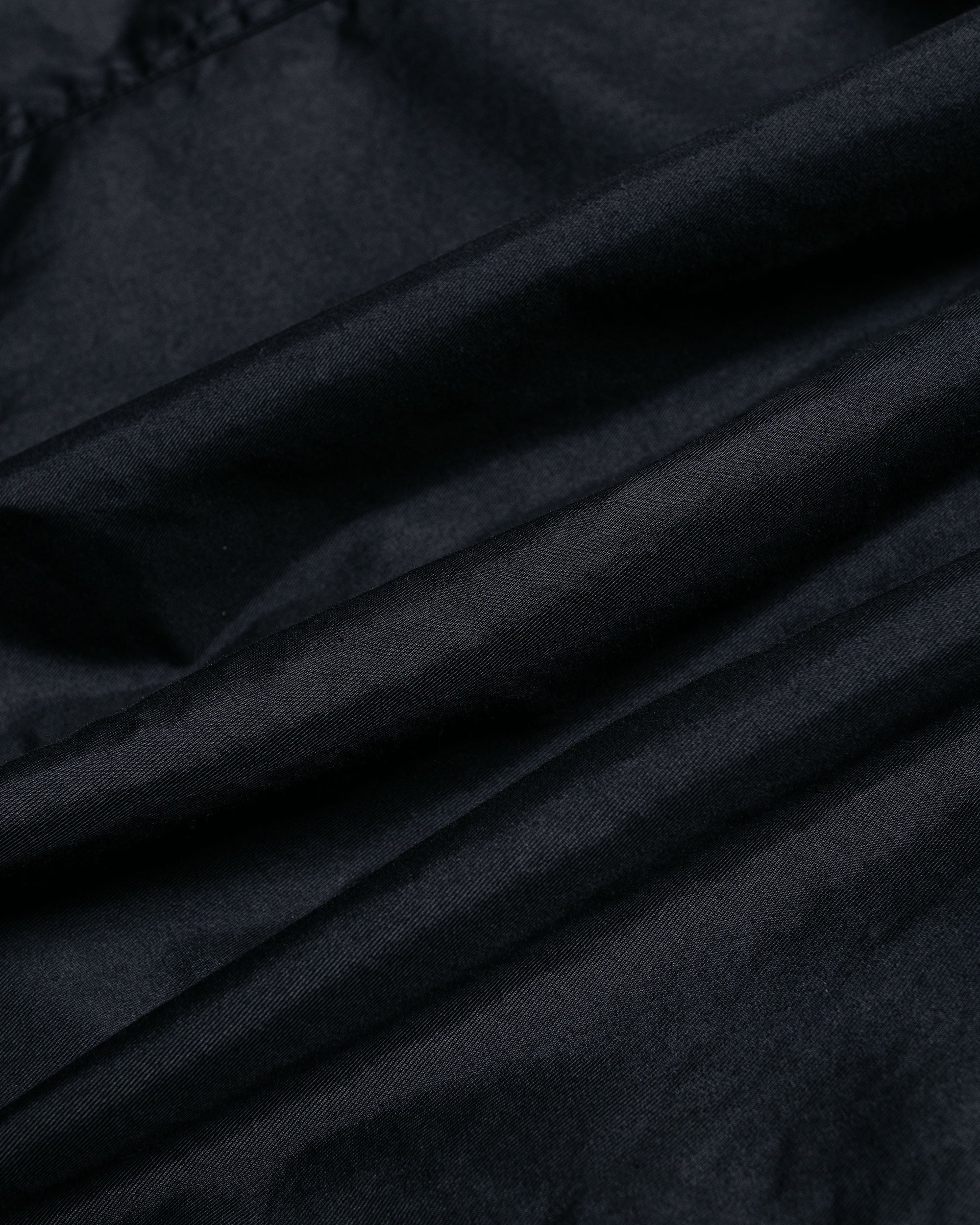 Moto Jacket Black Nylon Cotton Twill - 5