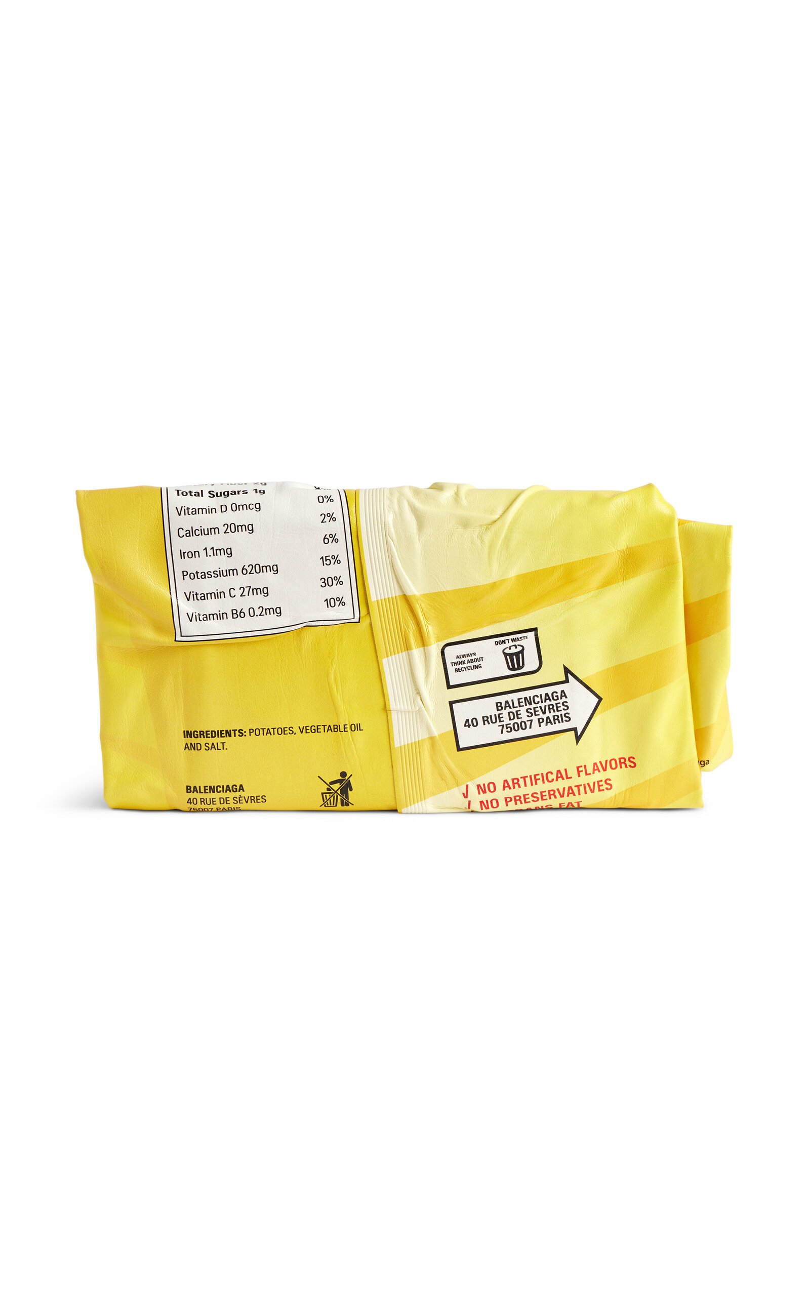 Chips Leather Wallet yellow - 4