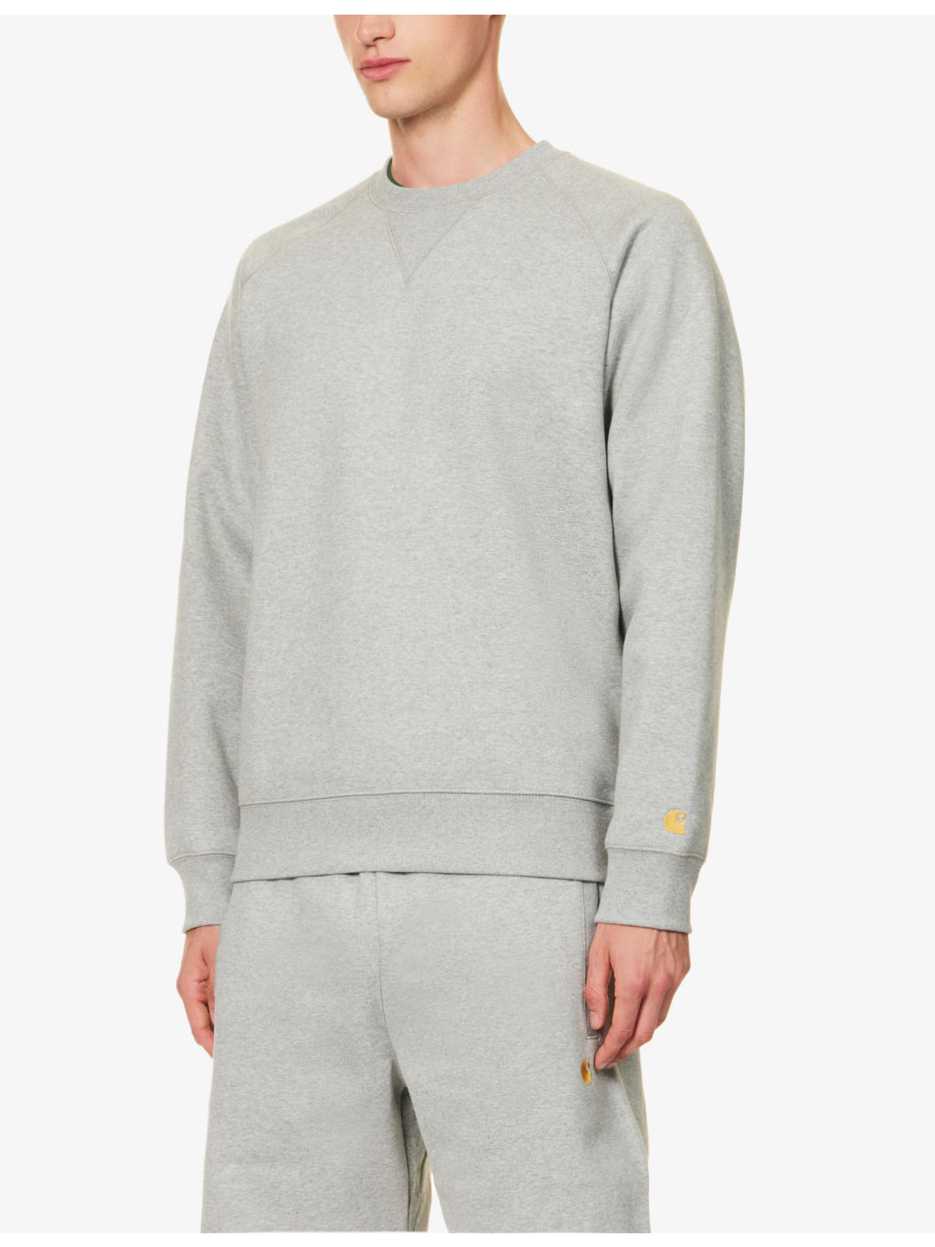 Chase brand-embroidered cotton-blend sweatshirt - 3