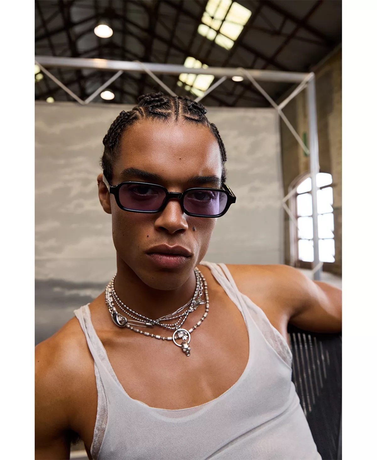 Pilferer Rectangle Sunglasses, 53mm - 3