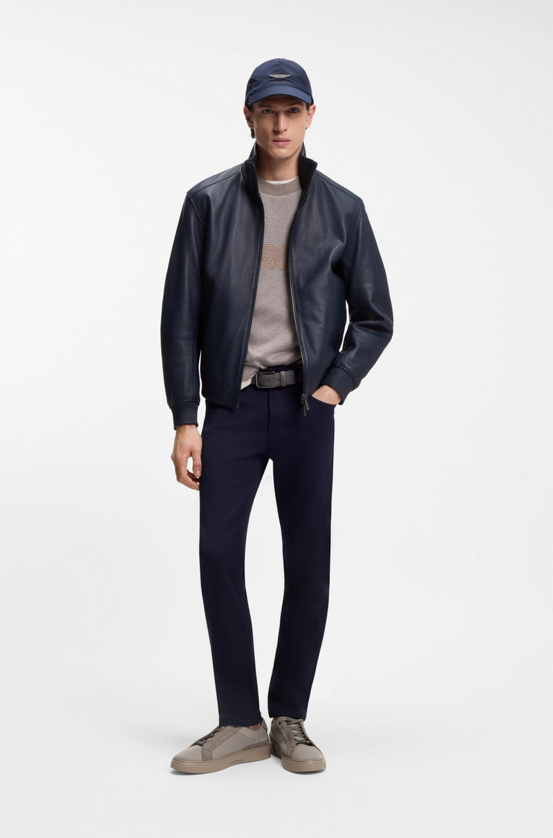 BOSS BOSS X ASTON MARTIN TRAINERS WITH LEATHER TRIMS outlook