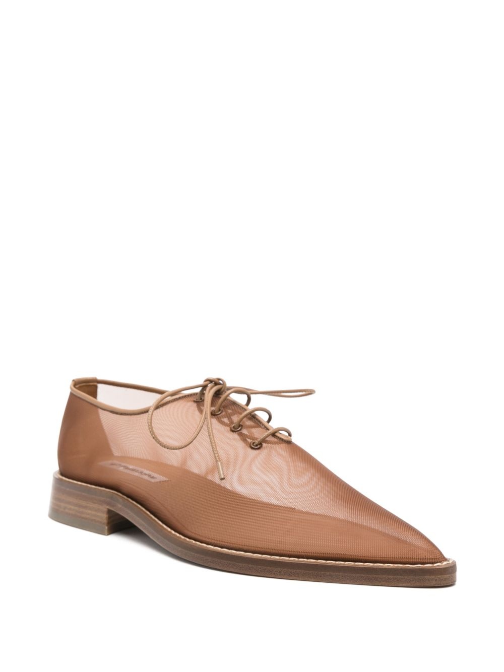 mesh oxford shoes - 2