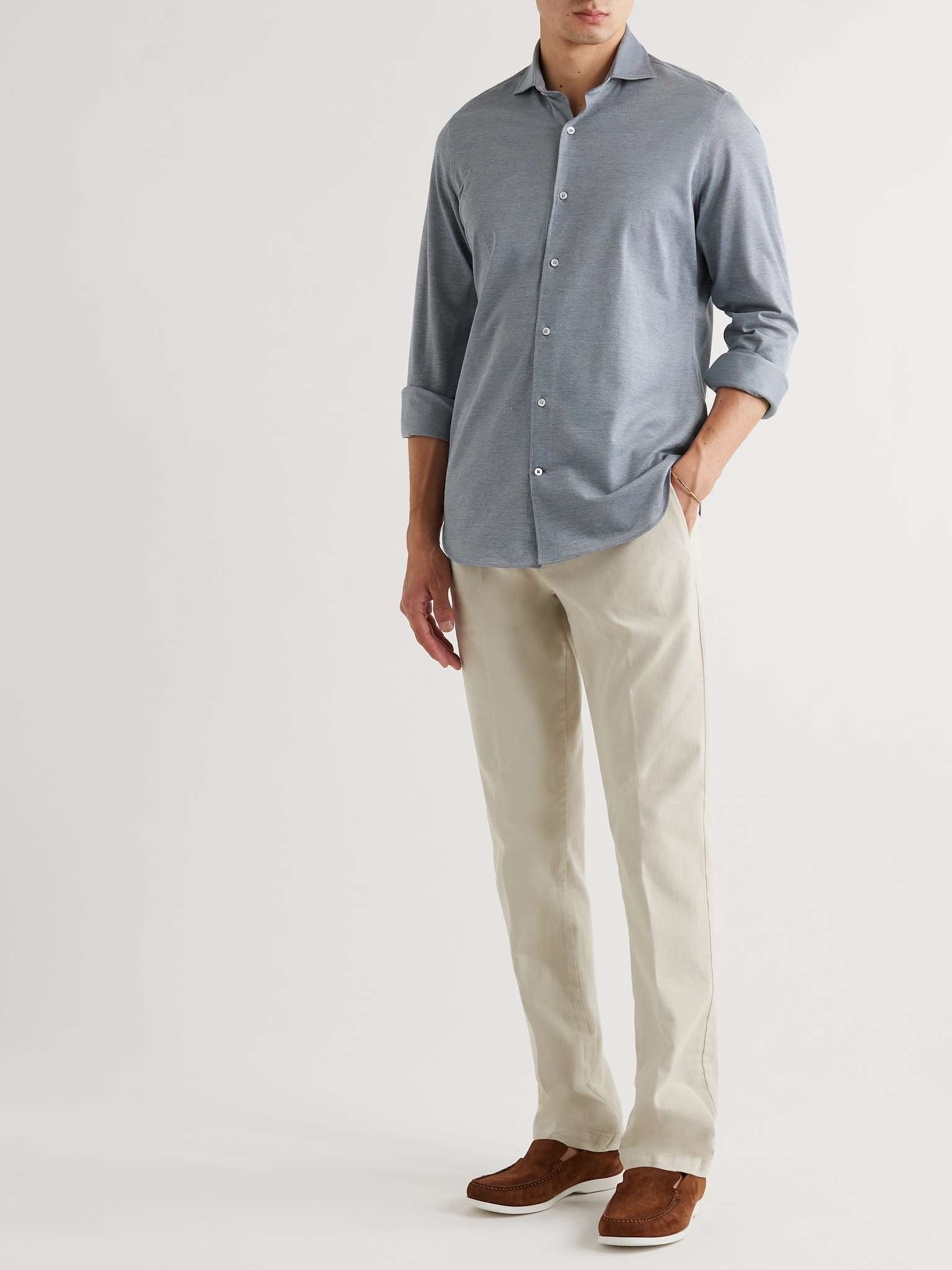 Andrew Cotton Oxford Shirt - 2