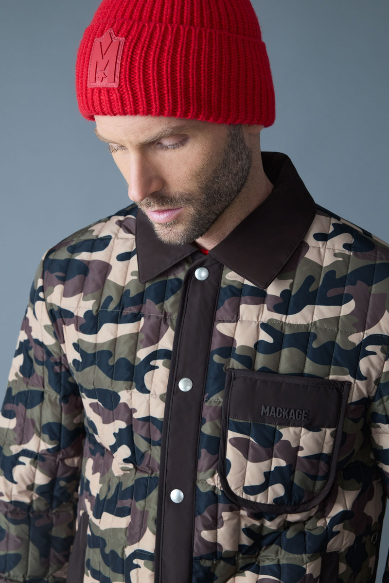 MATEO-CAMO Camo Light Down Jacket 5