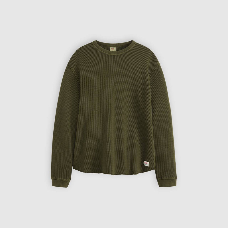 LONG-SLEEVE RELAXED THERMAL SHIRT 1