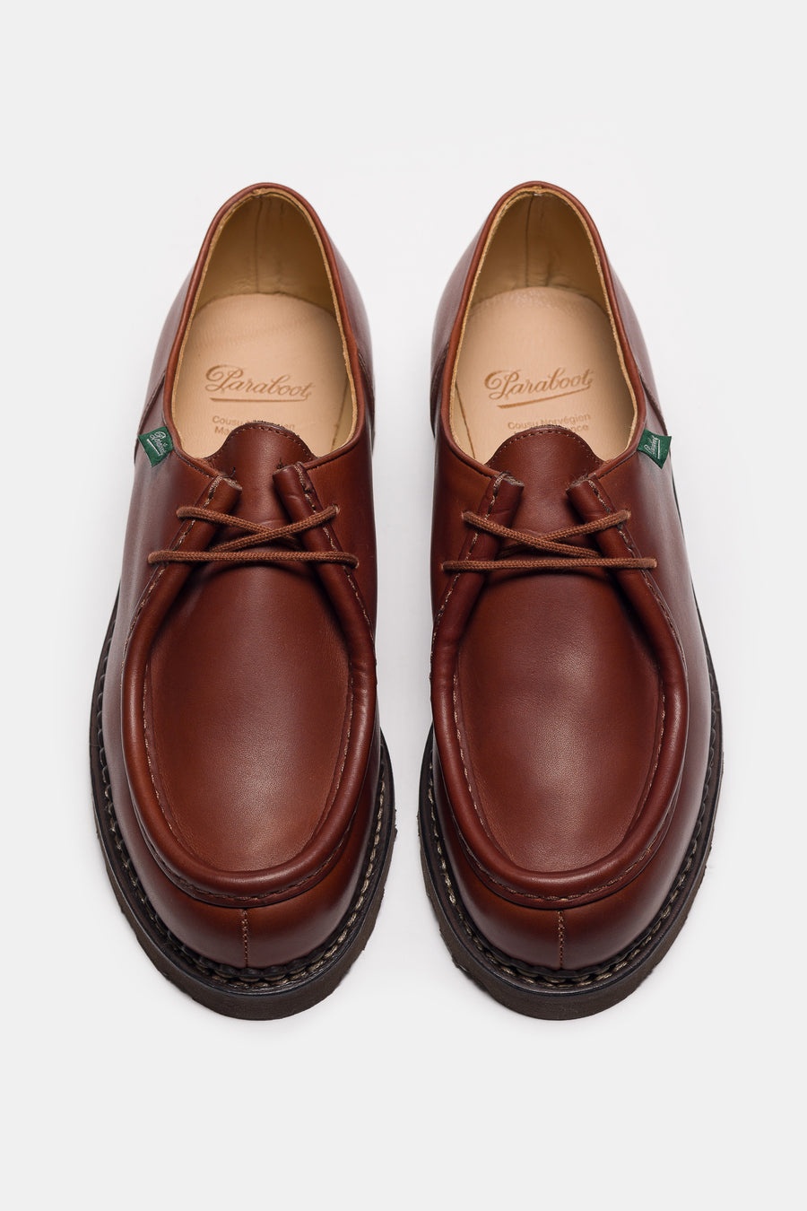 Michael Moc Lace-Up Shoe in Maroon - 4
