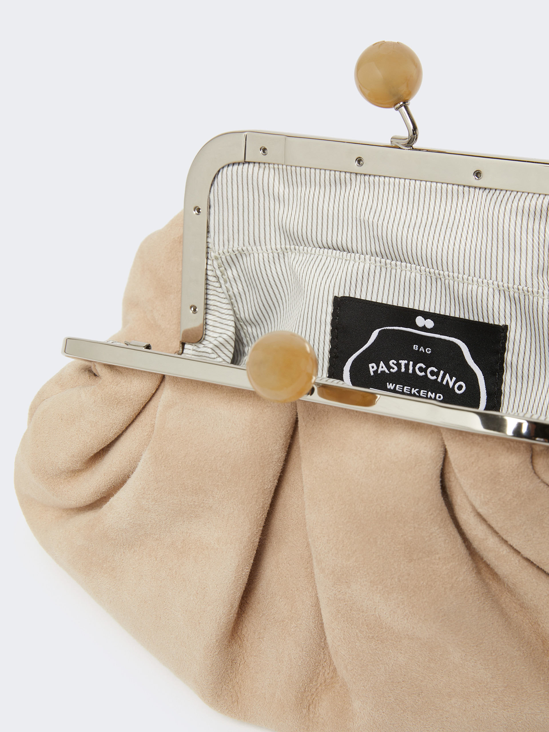 VALOIS Small suede Pasticcino Bag - 6