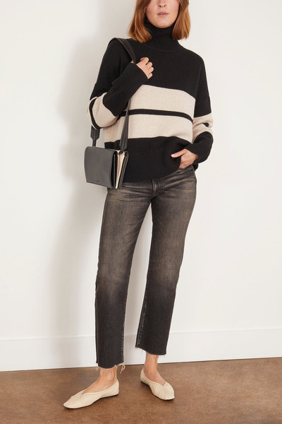 Vanessa Bruno Malo Sweater in Noir/Ecru outlook