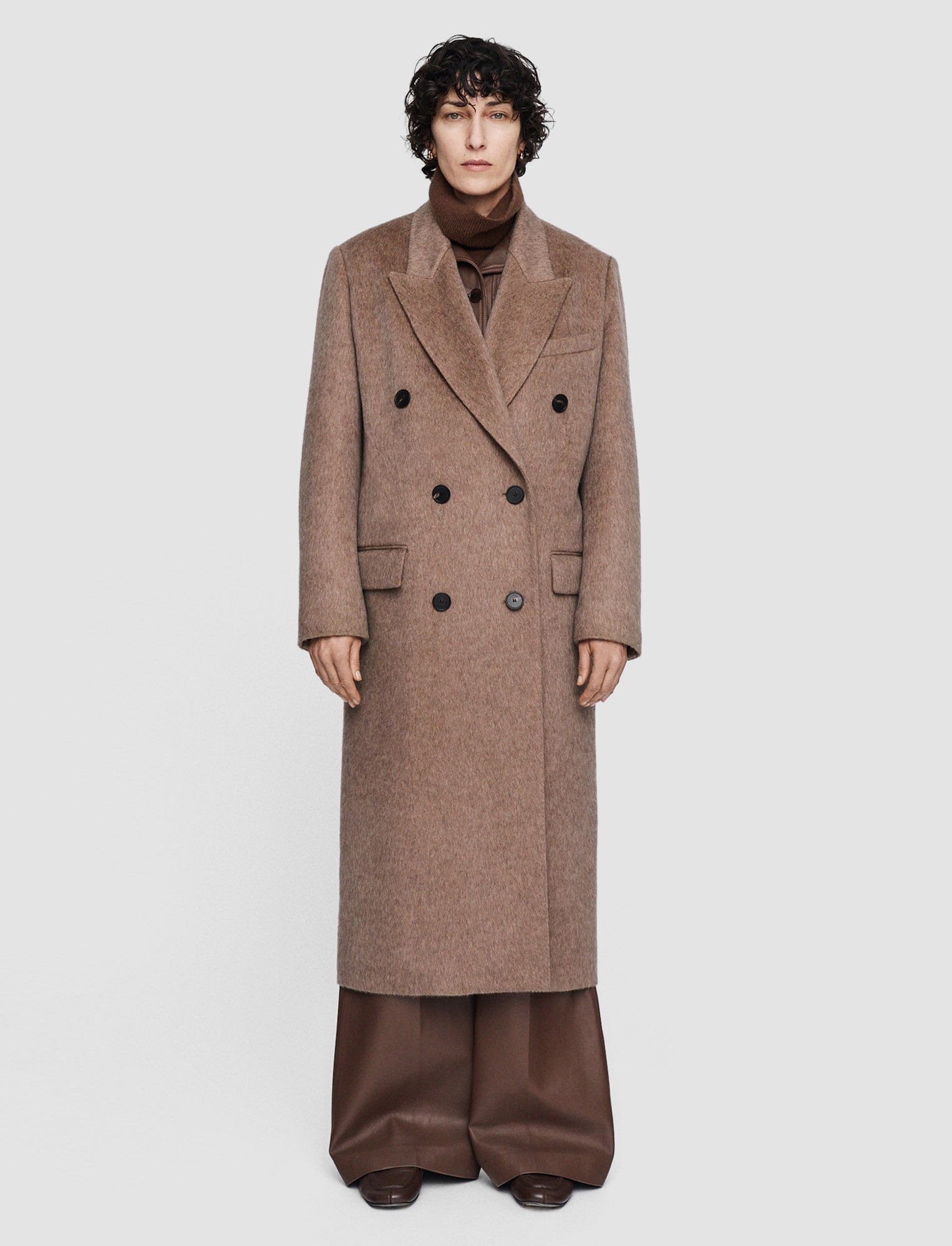 Yak Wool Lilas Coat - 3