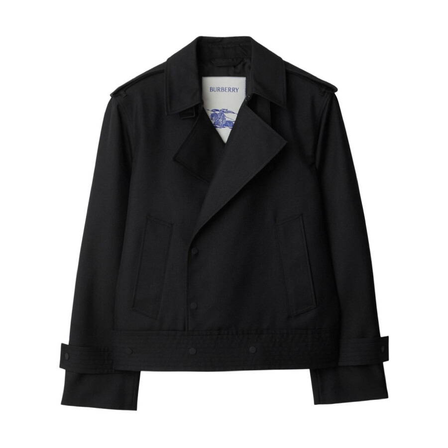 Burberry Double-Breasted Long Sleeved Jacket - 5