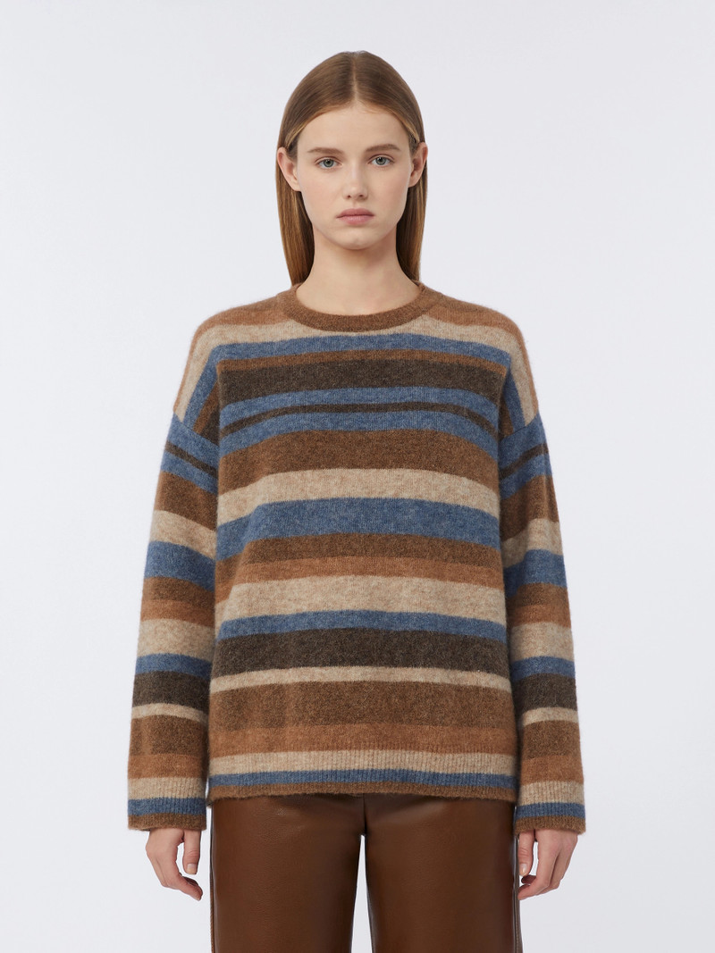 VOLARE Alpaca and wool sweater - BEIGE 3
